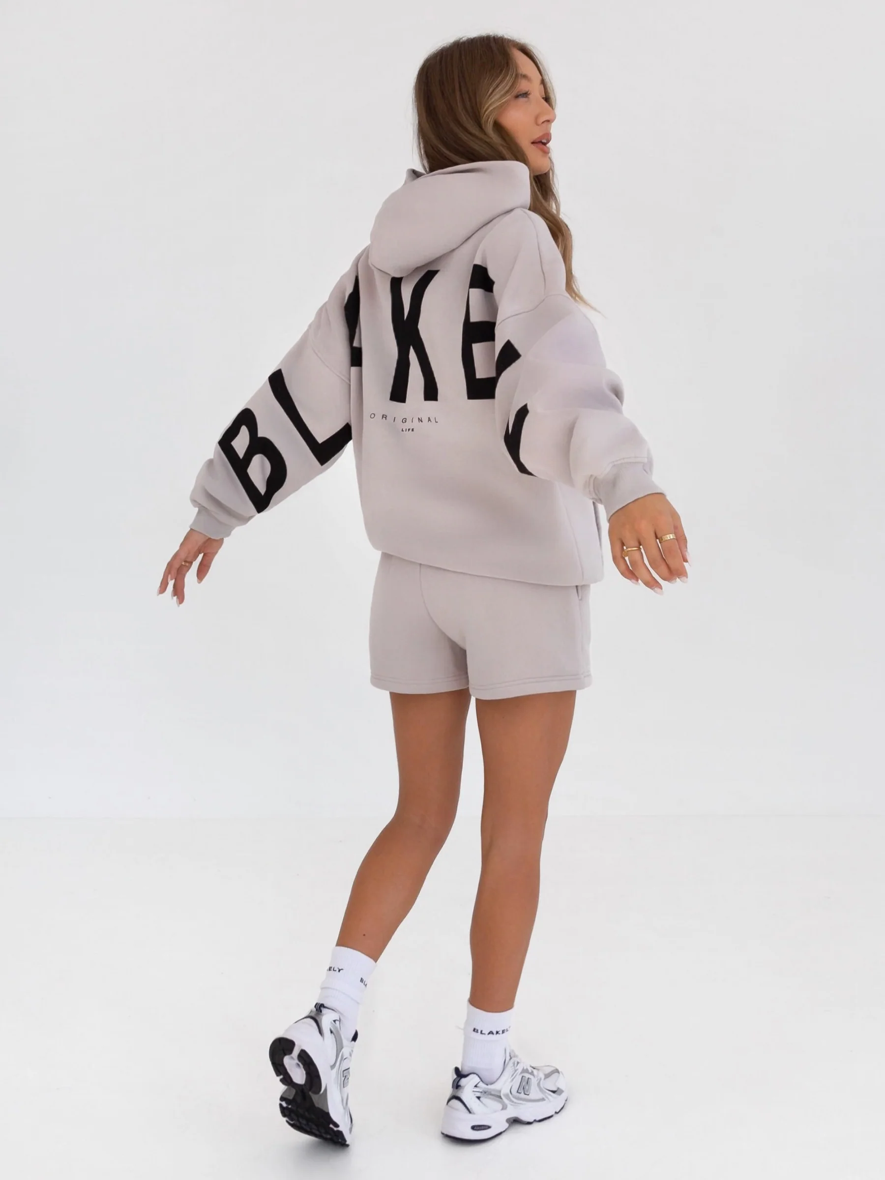 Isabel Oversized Hoodie - Stone