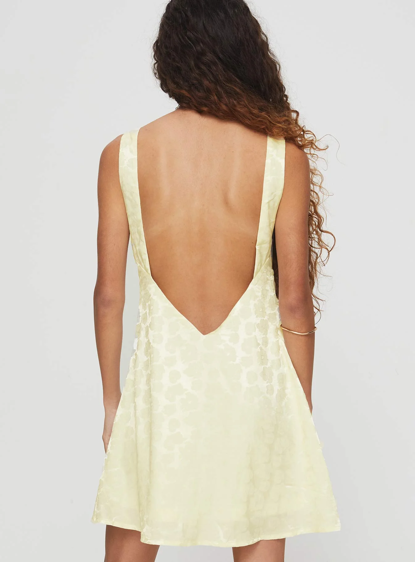 Life In Peace Mini Dress Cream