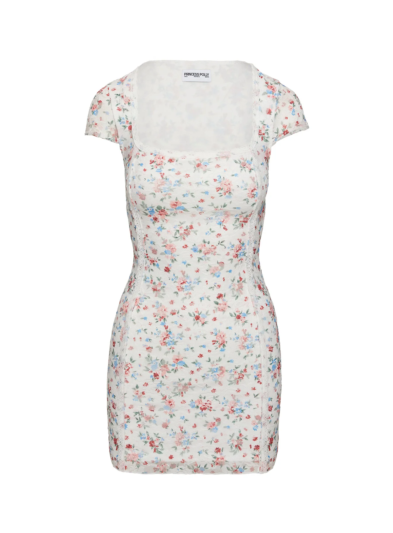 Whitlock Mini Dress White / Floral