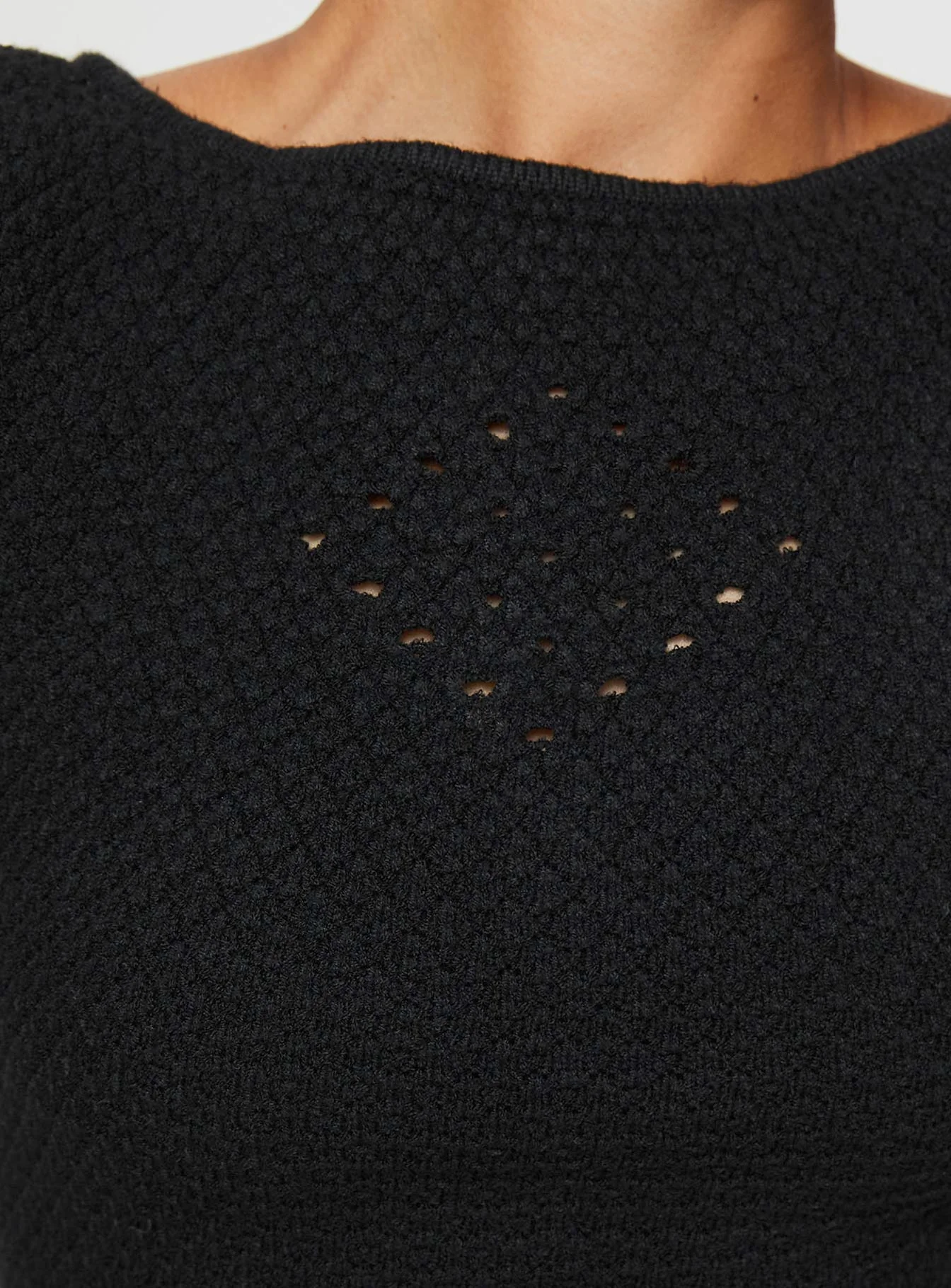 Malcalm Long Sleeve Mini Dress Black