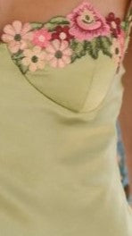 Aurora Maxi Dress - Lime