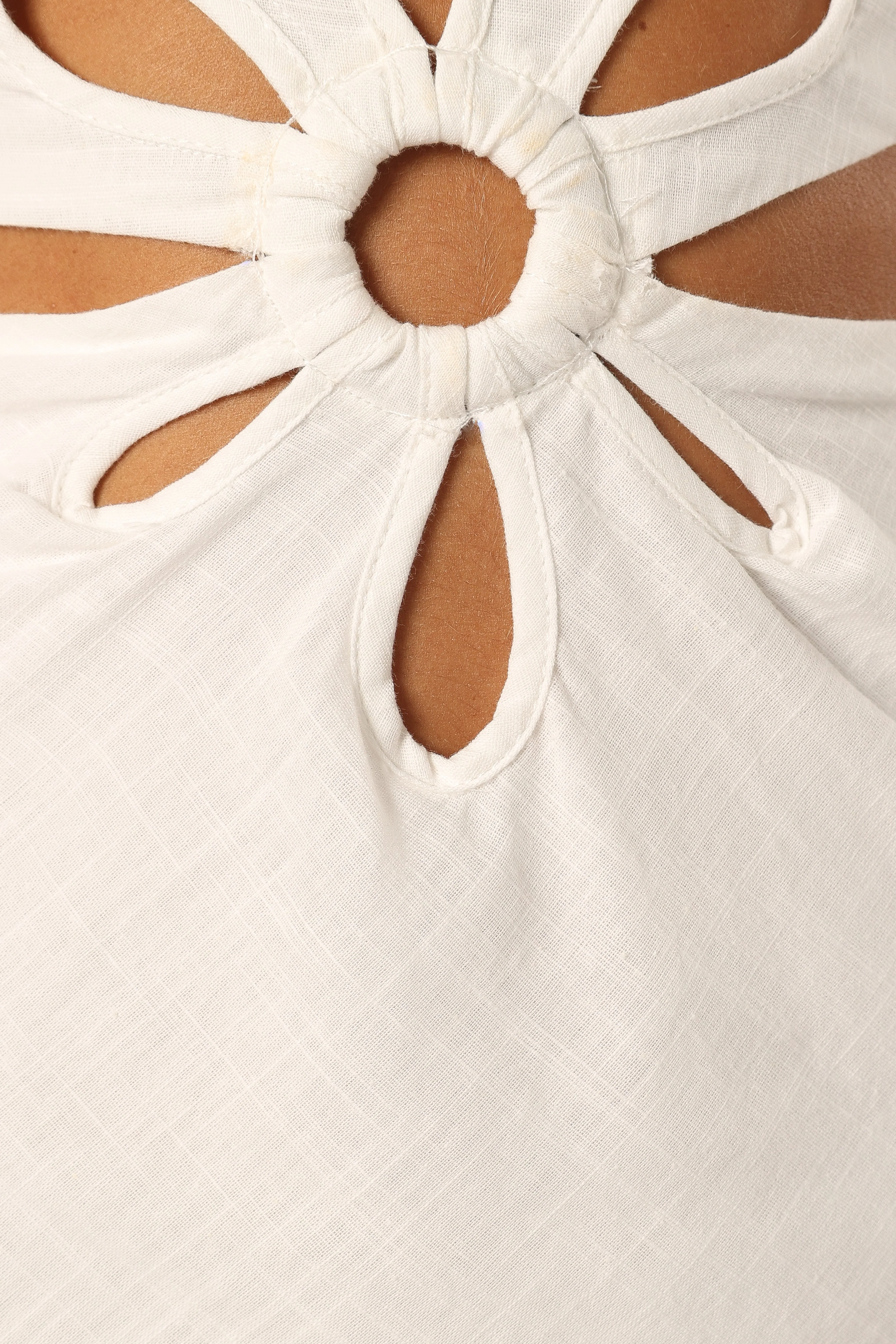 Sola Midi Dress - White