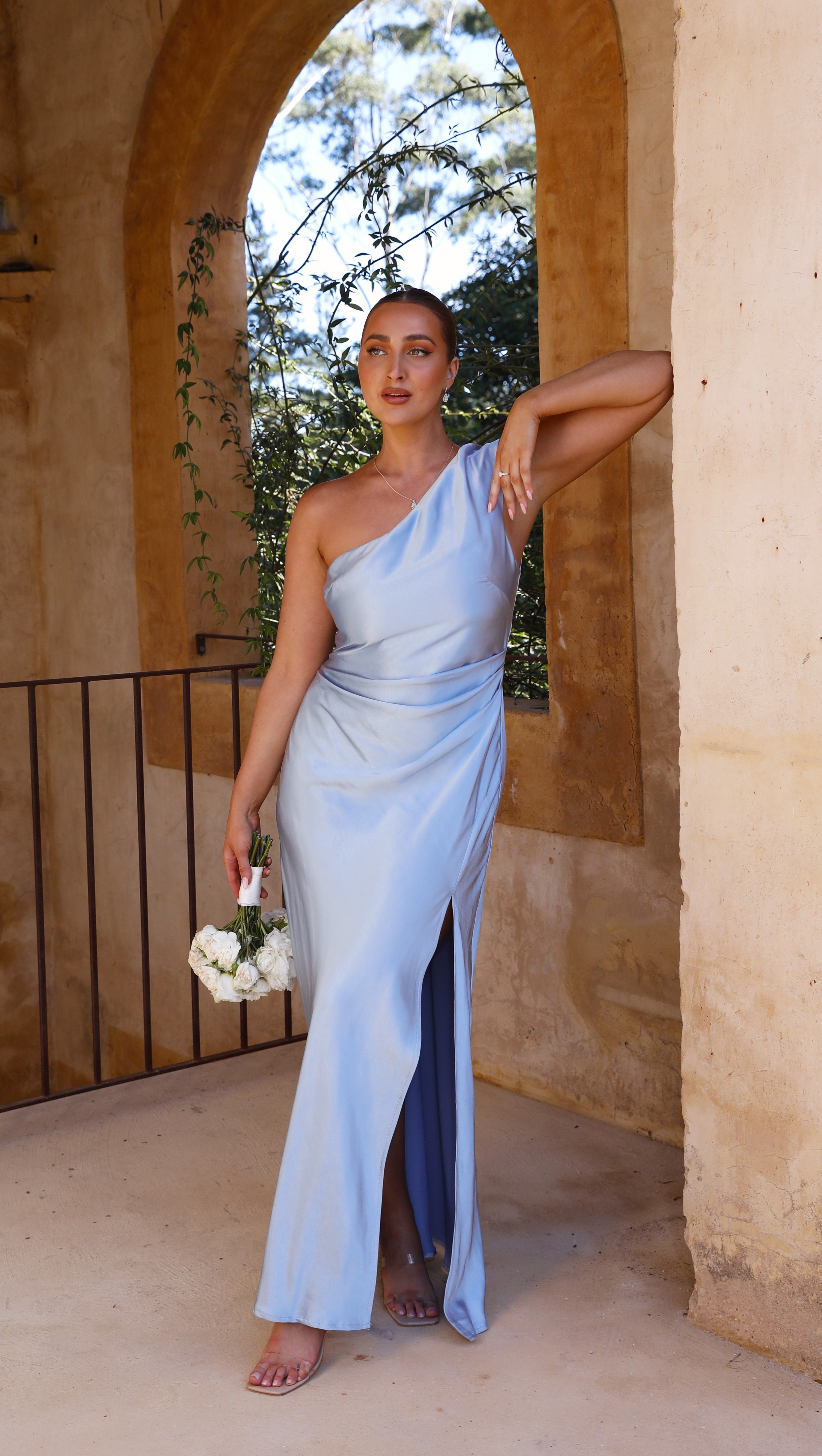 Victoria Maxi Dress - Blue