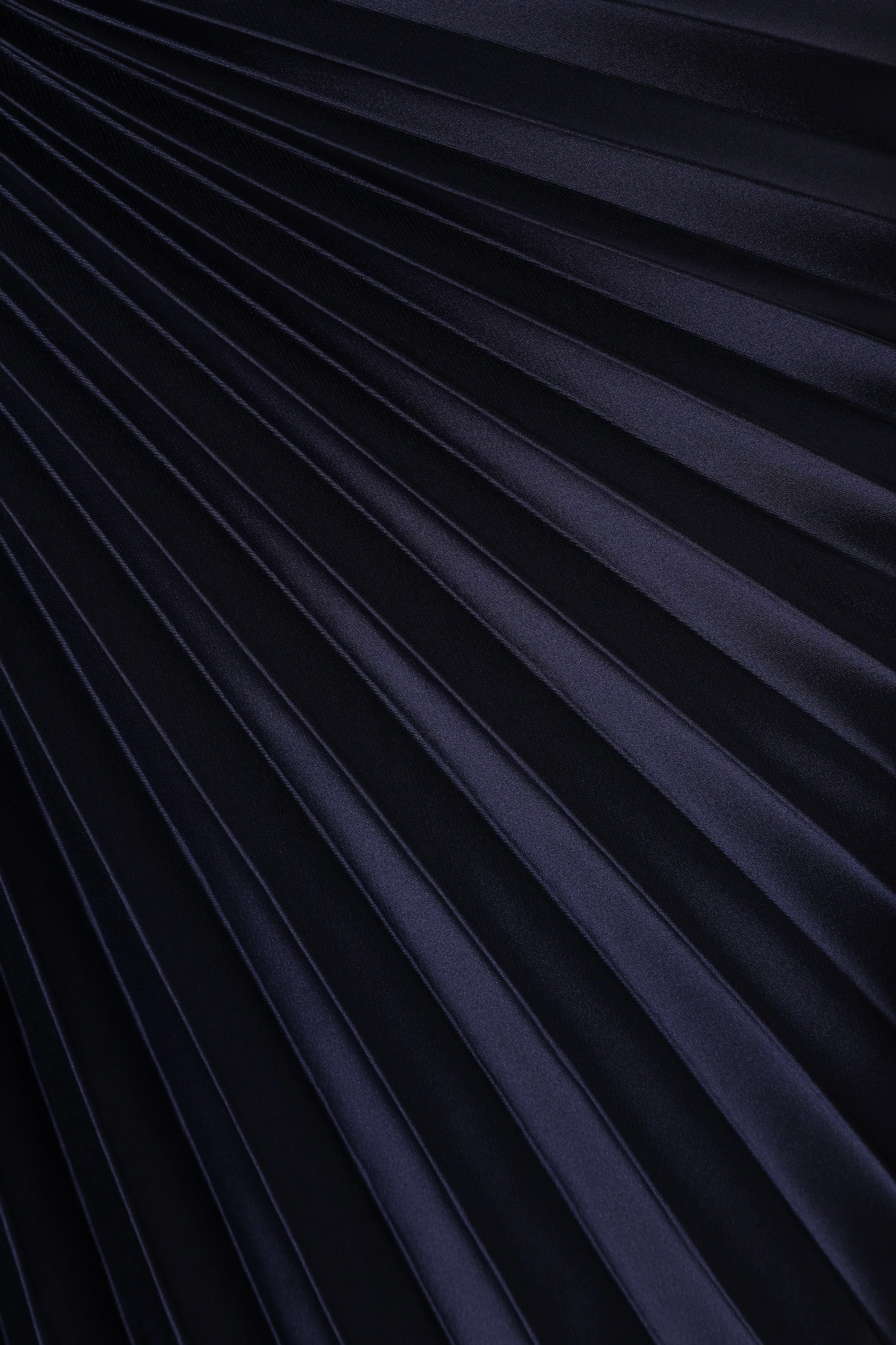 Kleo One Shoulder Maxi Dress - Navy