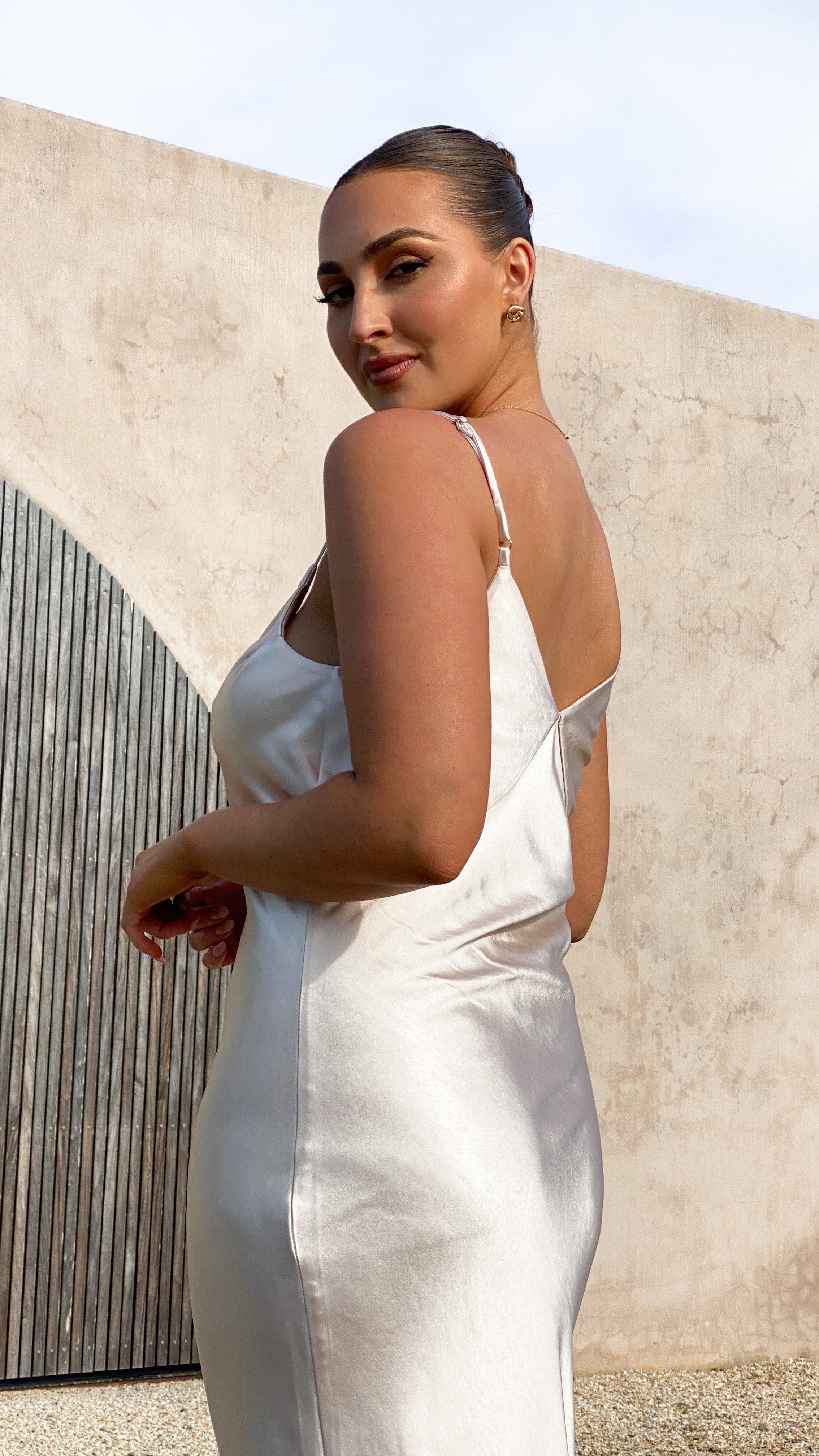 Gisella Maxi Dress - Champagne