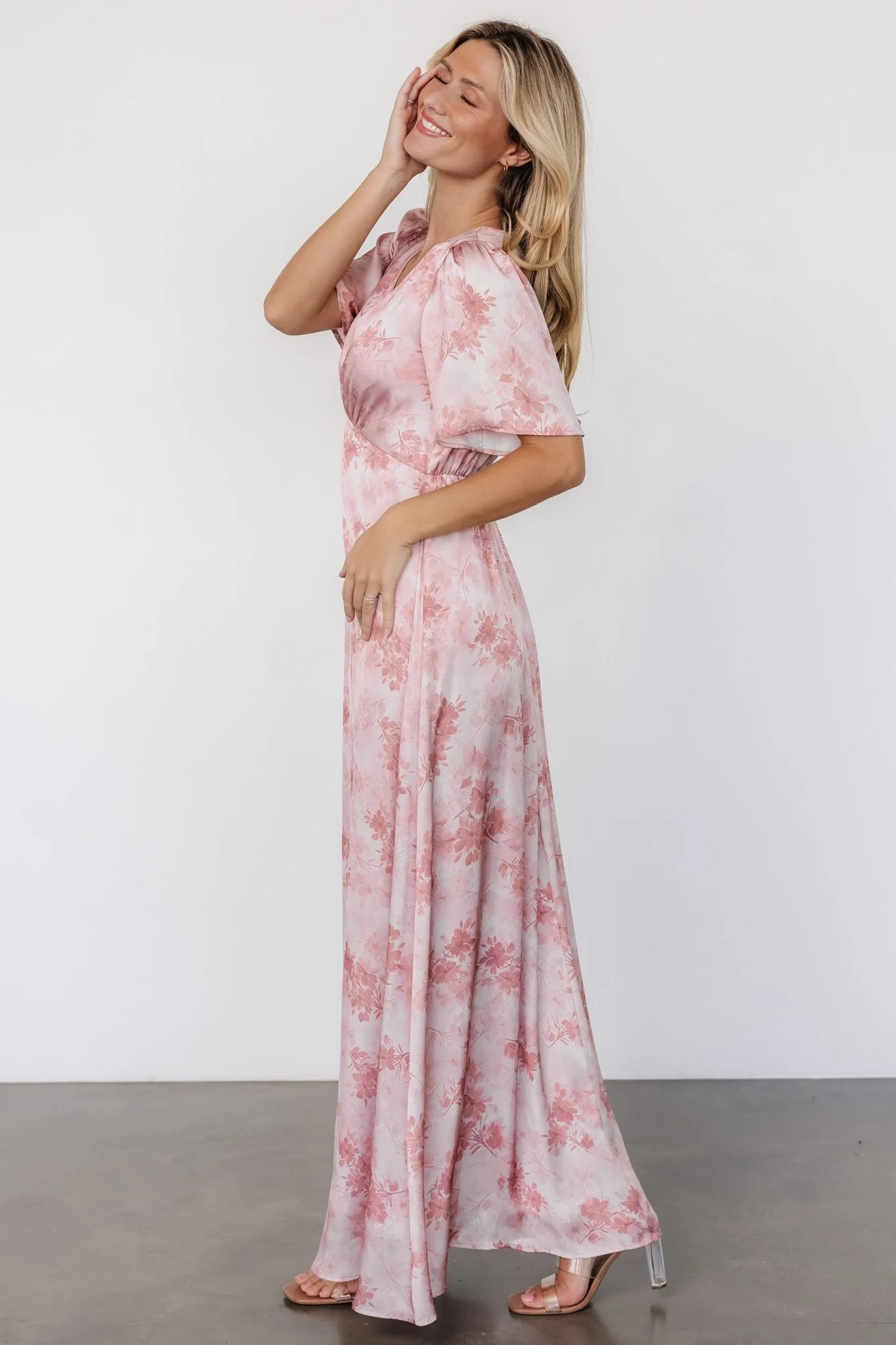 Carmen Maxi Dress | Blush Floral