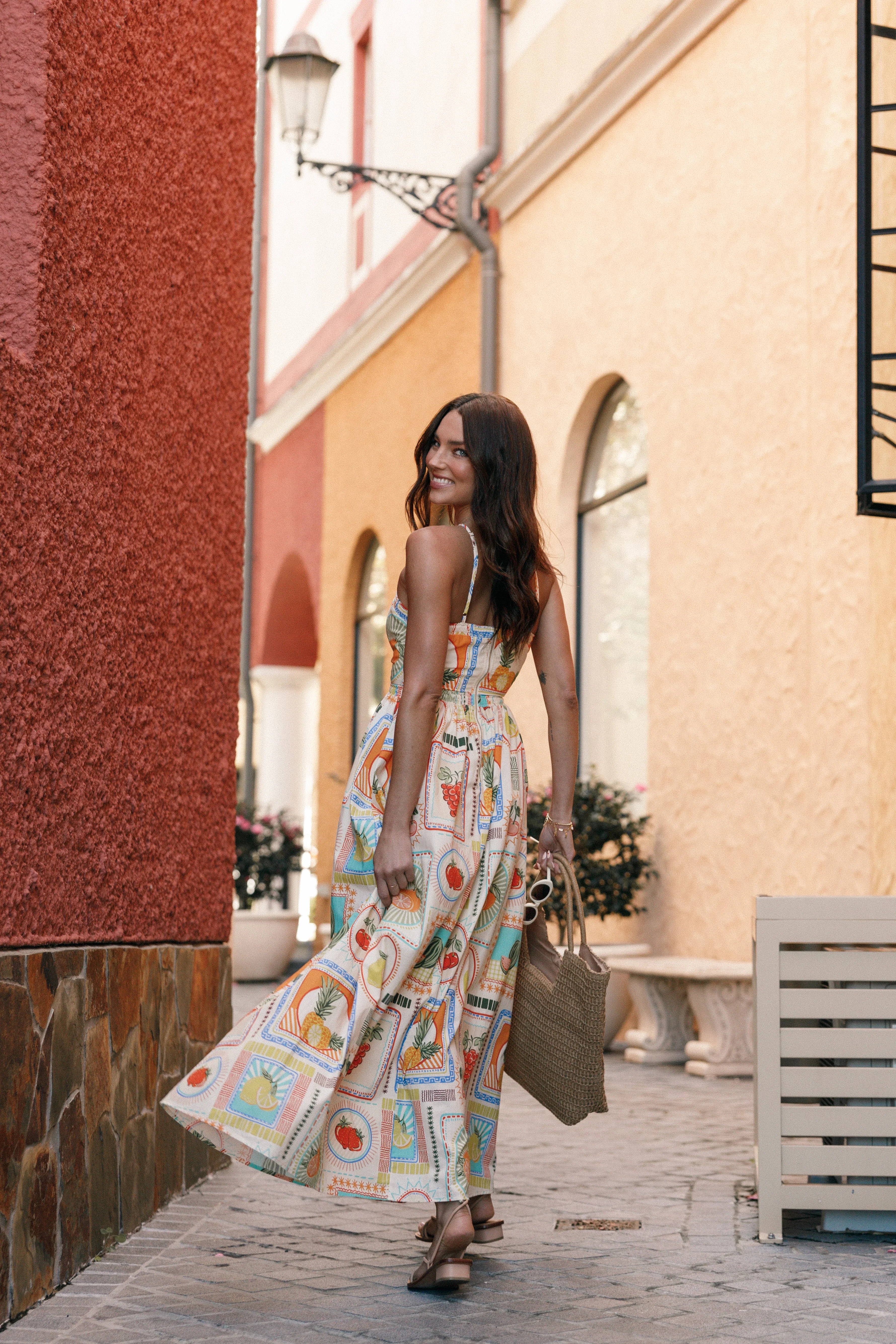 Madeira Maxi Dress - Agata Print