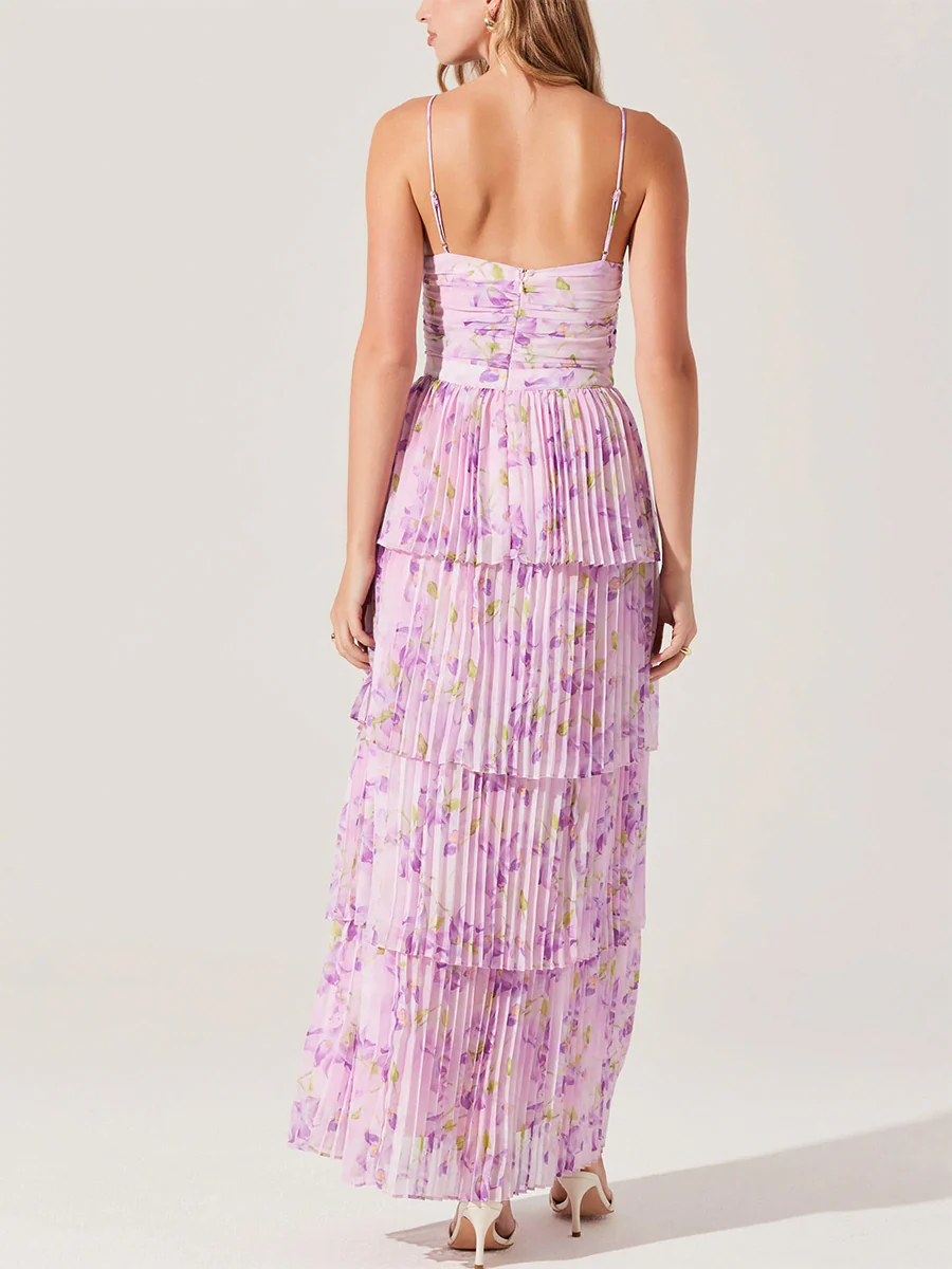 ASTR Daytona Floral Maxi Dress