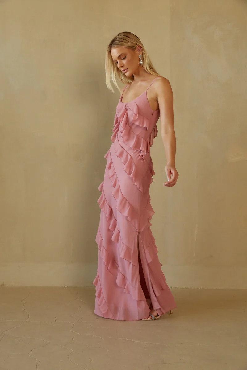 Elizabeth Tiered Ruffle Maxi Dress