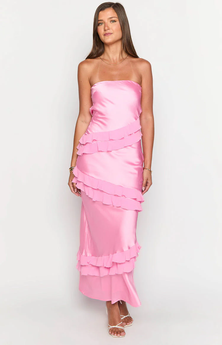 Sosa Pink Maxi Dress
