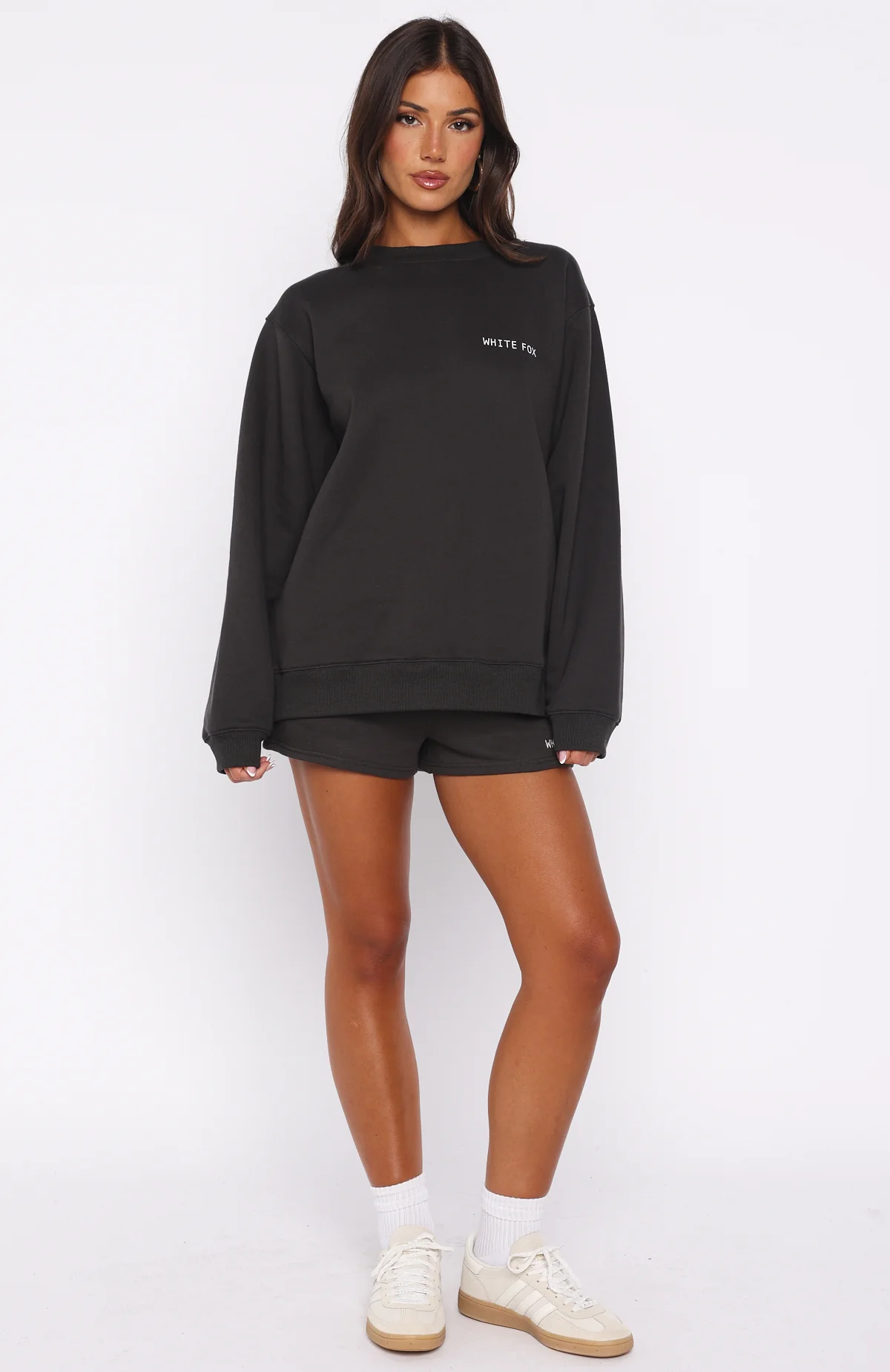 Forever Is Ours Oversized Sweater Charcoal
