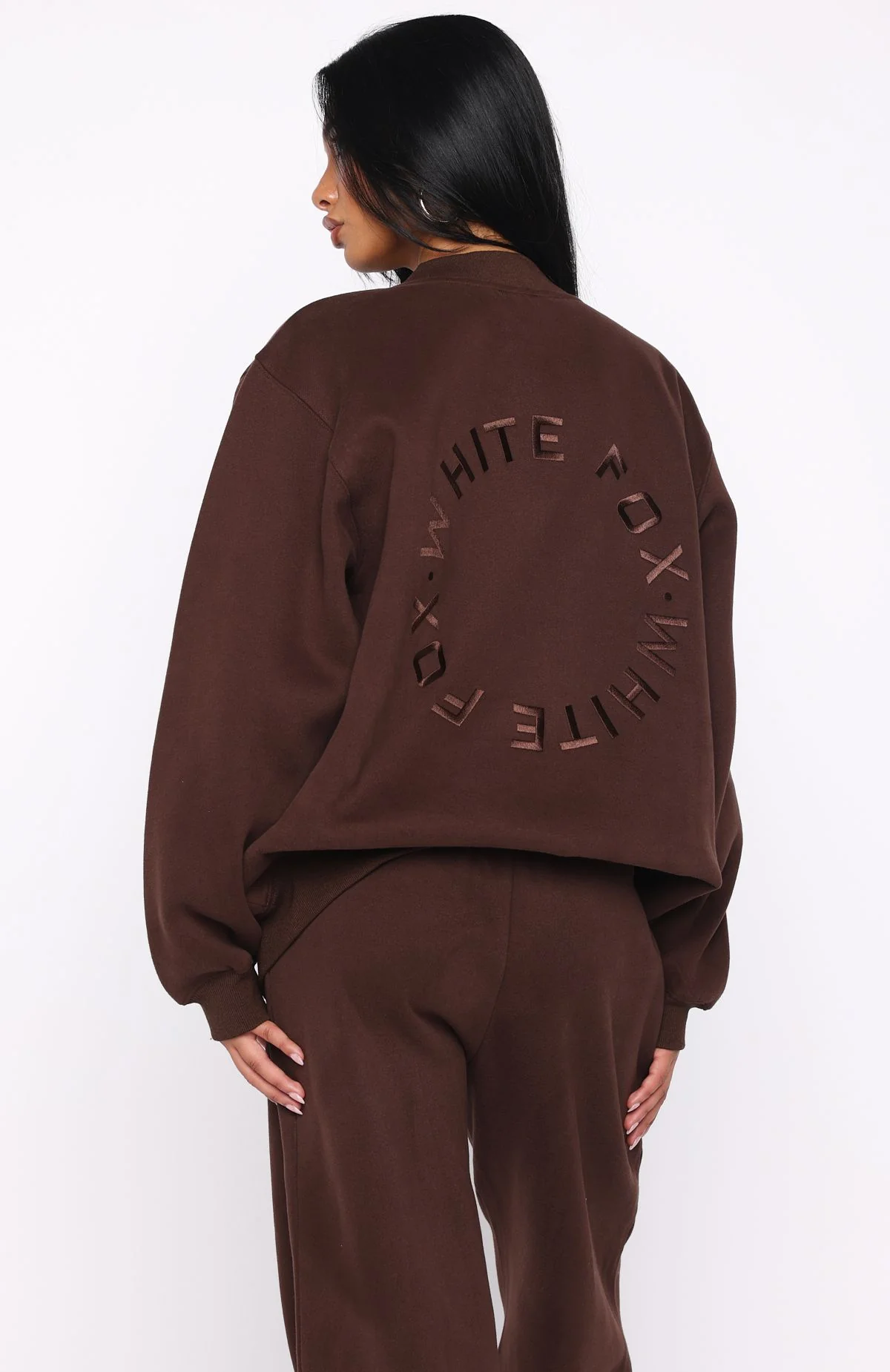 Stay Lifted Oversized Sweater Bitter Chocolate