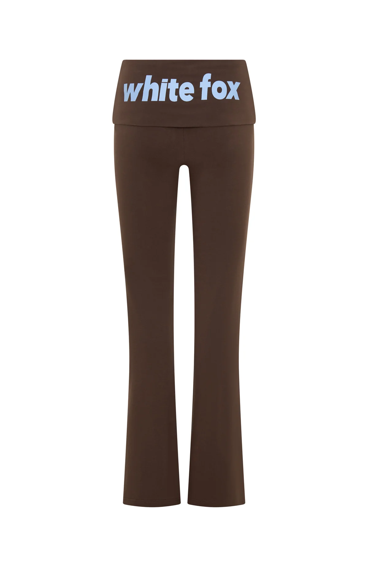 From The Archives Gigi Fold Over Flare Pants Chocolate
