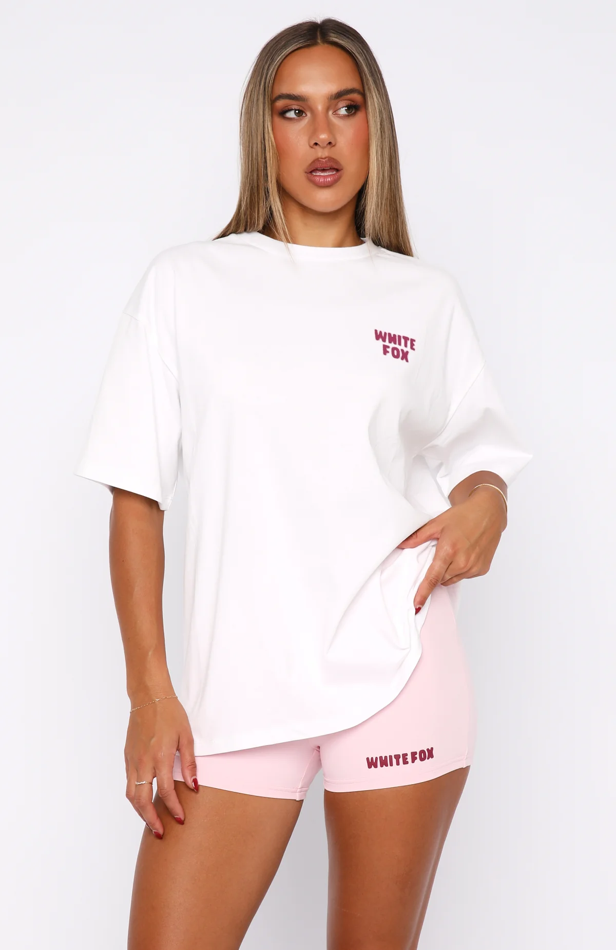 11th Street New York Or Nowhere Oversized Tee Berry Blast