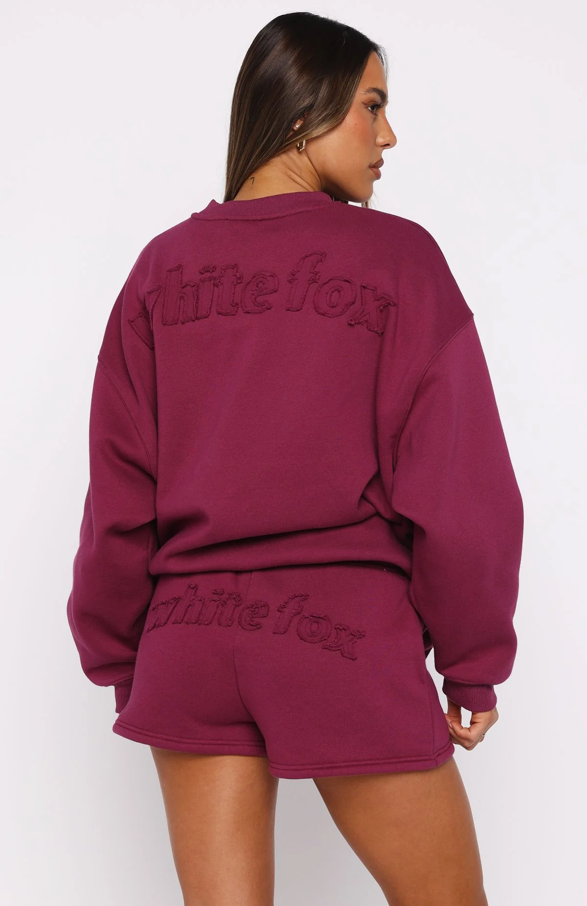 From The Archives Lexi Oversized Sweater Berry