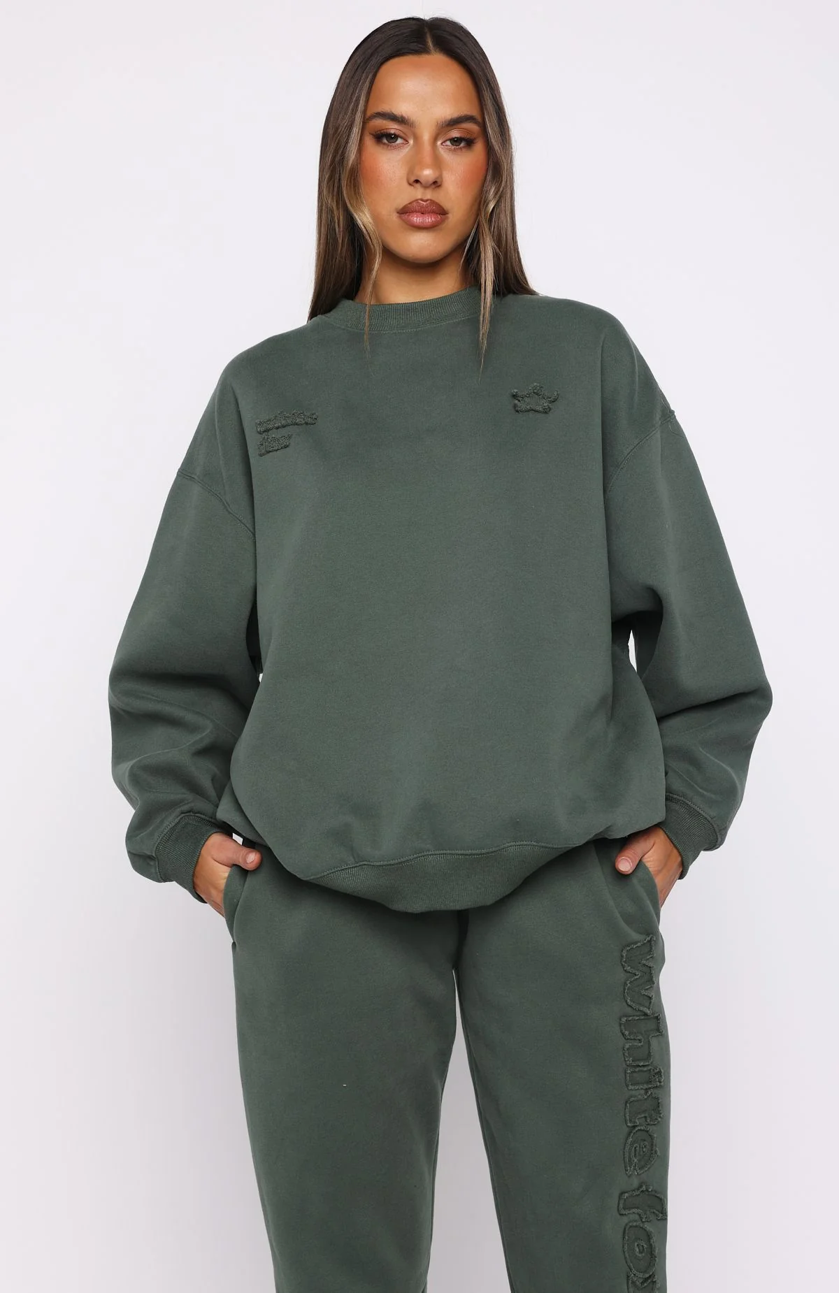 From The Archives Lexi Oversized Sweater Khaki