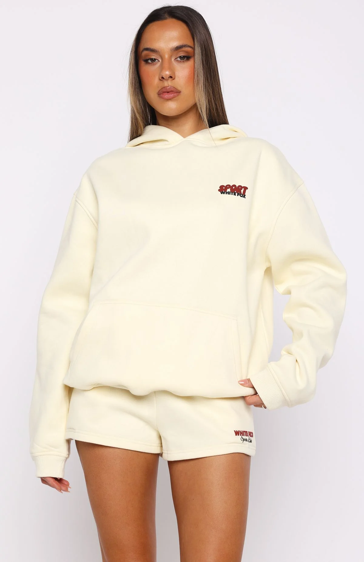 Club 14 Peyton Oversized Hoodie Lemon