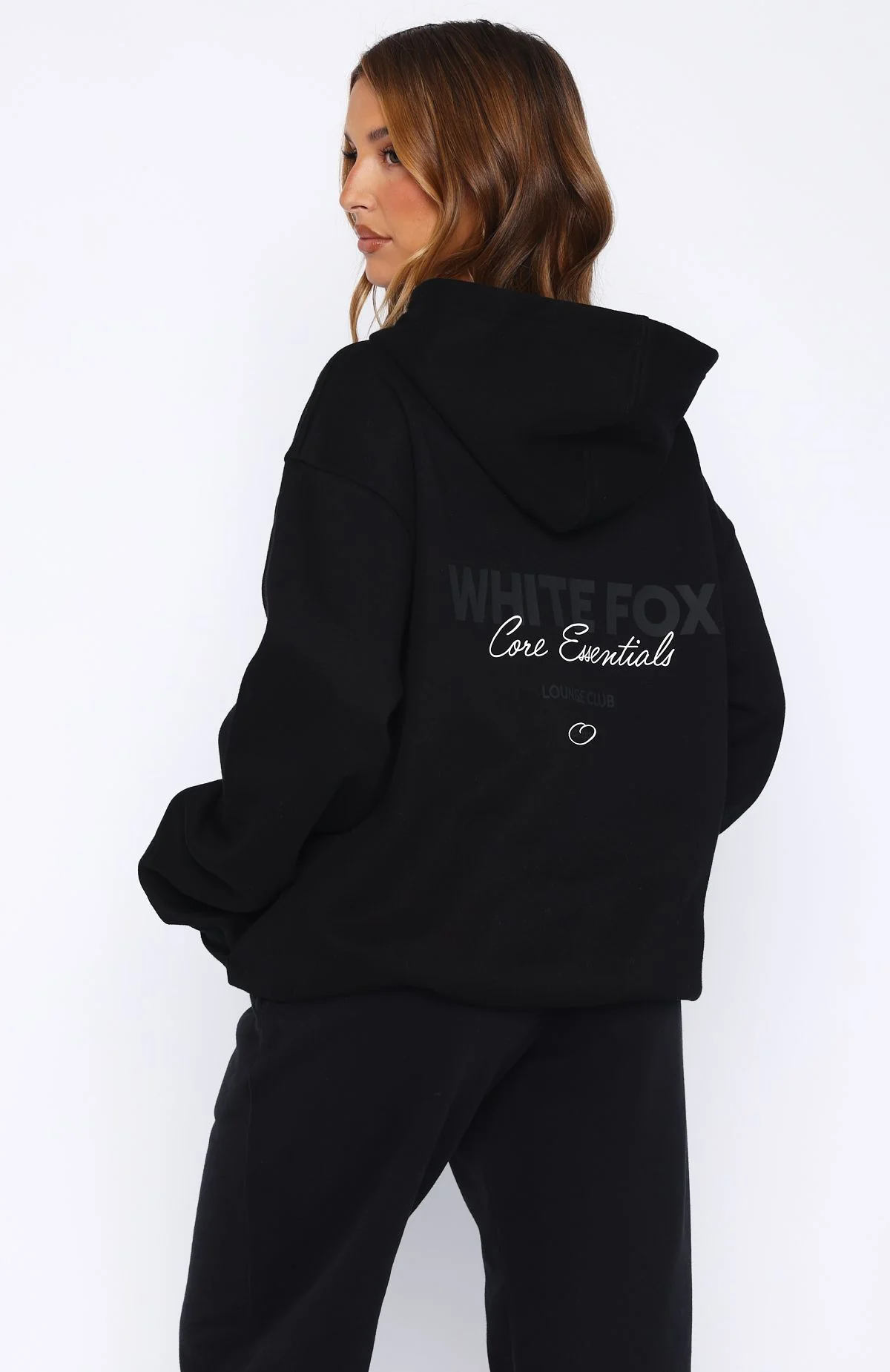 Core Essentials Oversized Hoodie Black