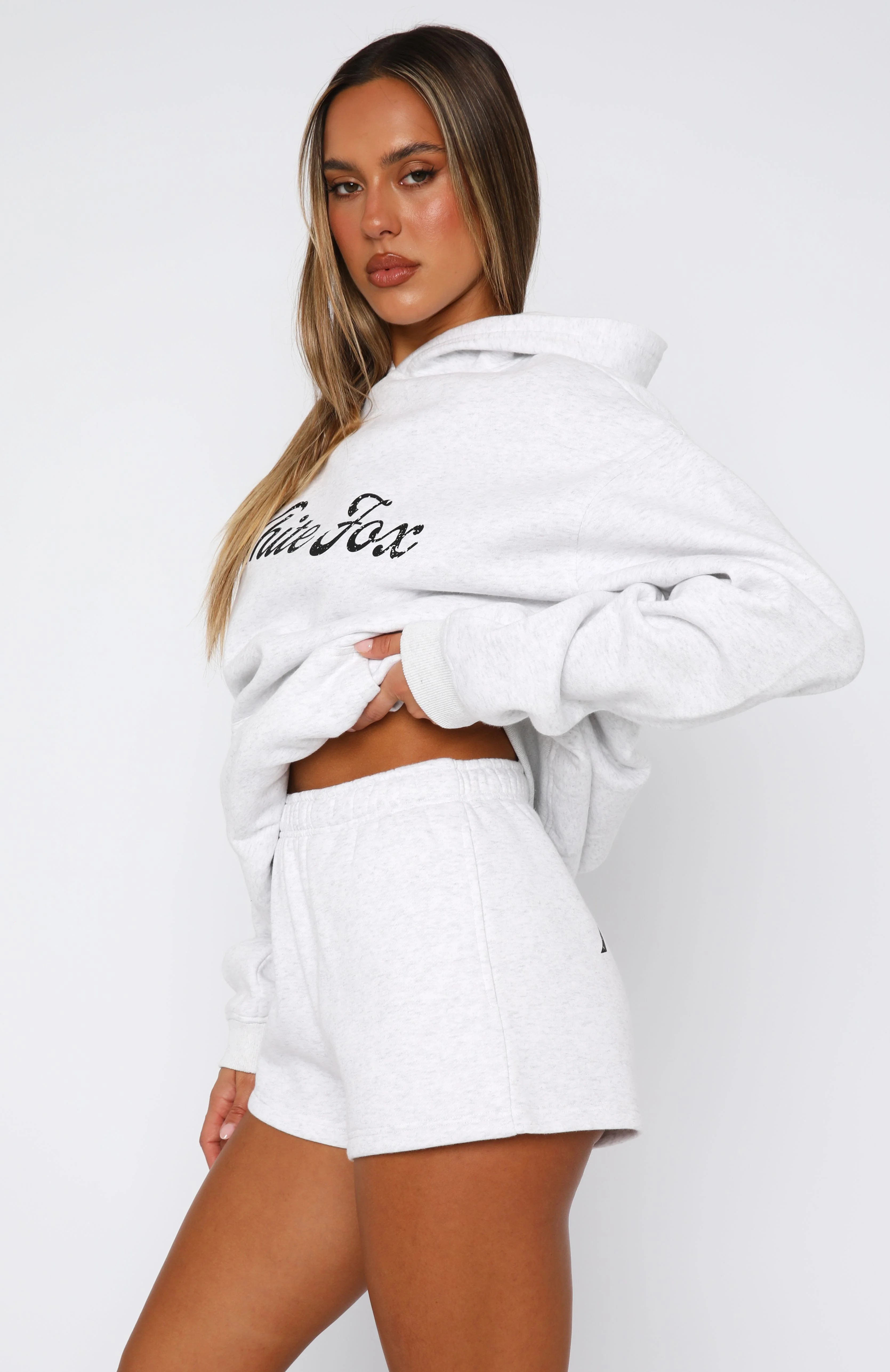 The Good Life Lounge Shorts Grey Marle