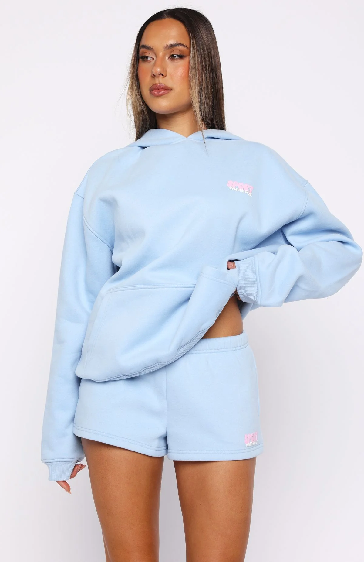 Club 14 Peyton Lounge Shorts Blue