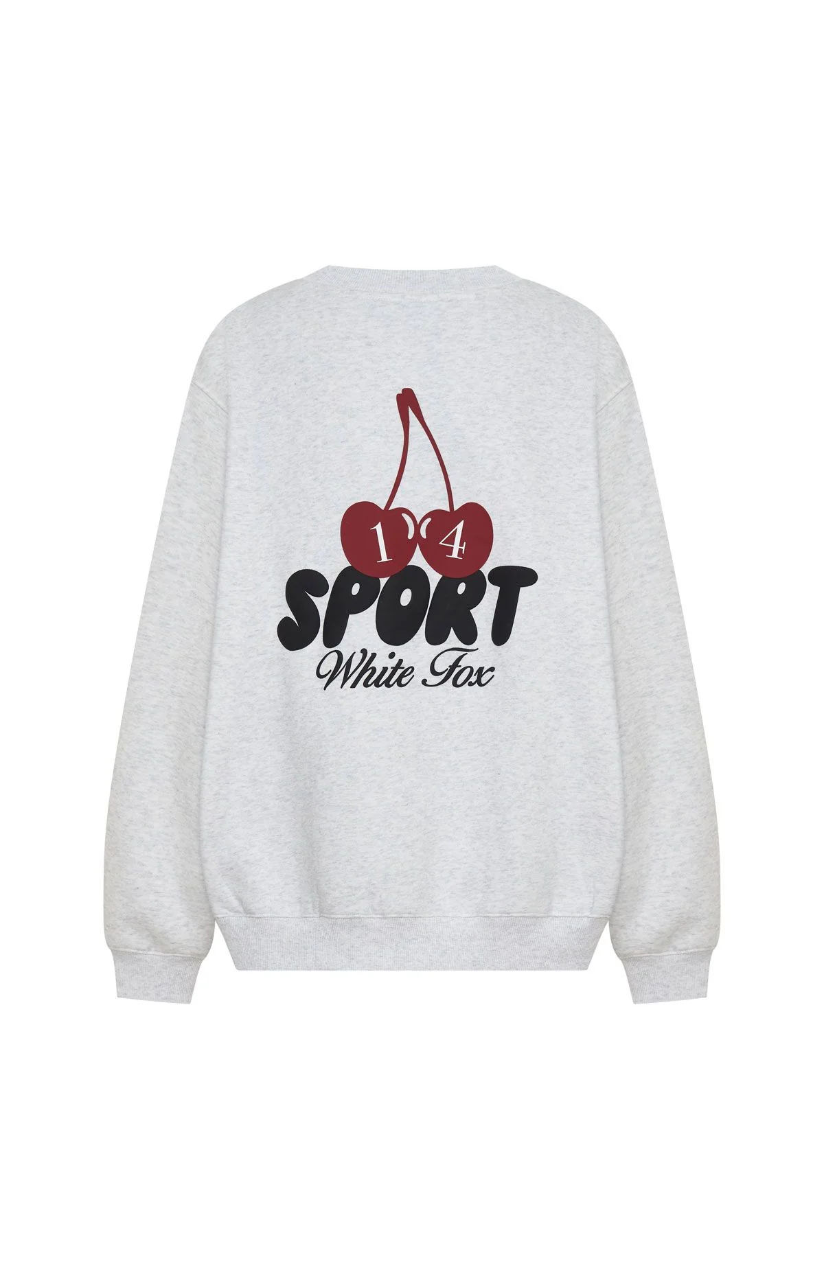 Club 14 Peyton Oversized Sweater Grey Marle