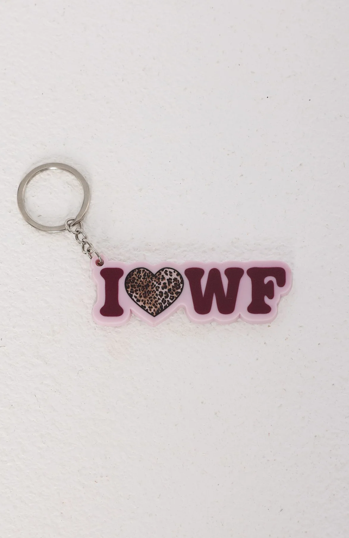 11th Street Concrete Jungle Keychain Raspberry Jelly