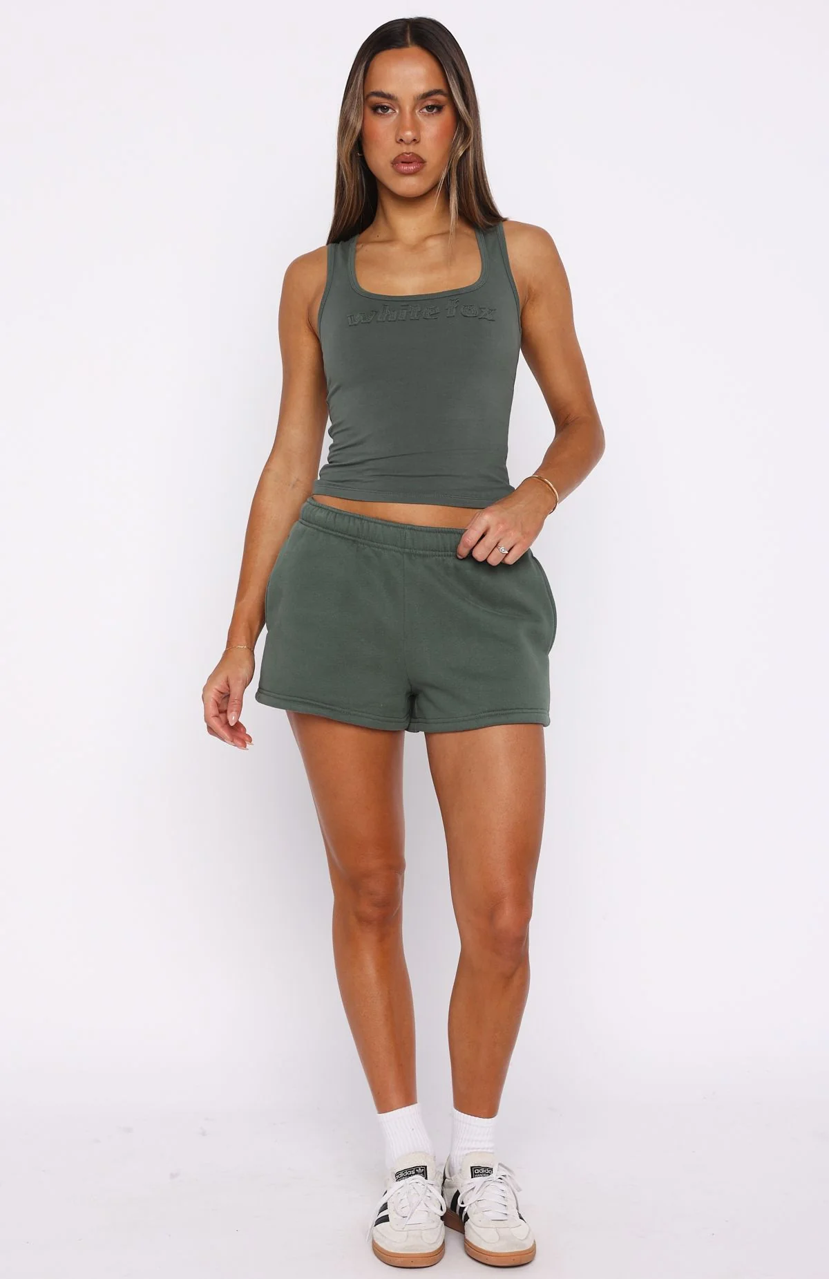 From The Archives Lexi Lounge Shorts Khaki