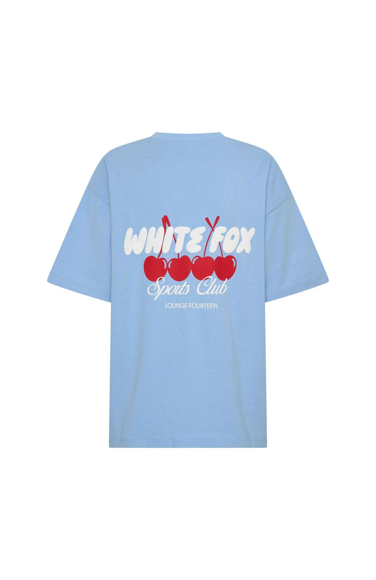Club 14 Cassie Oversized Tee Blue