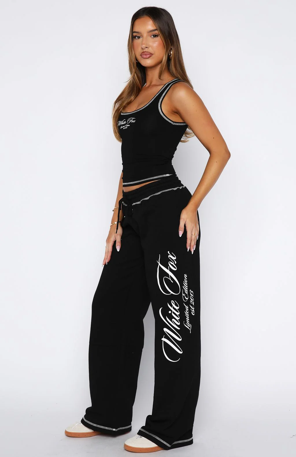 Don't Need Anyone Track Pants Black