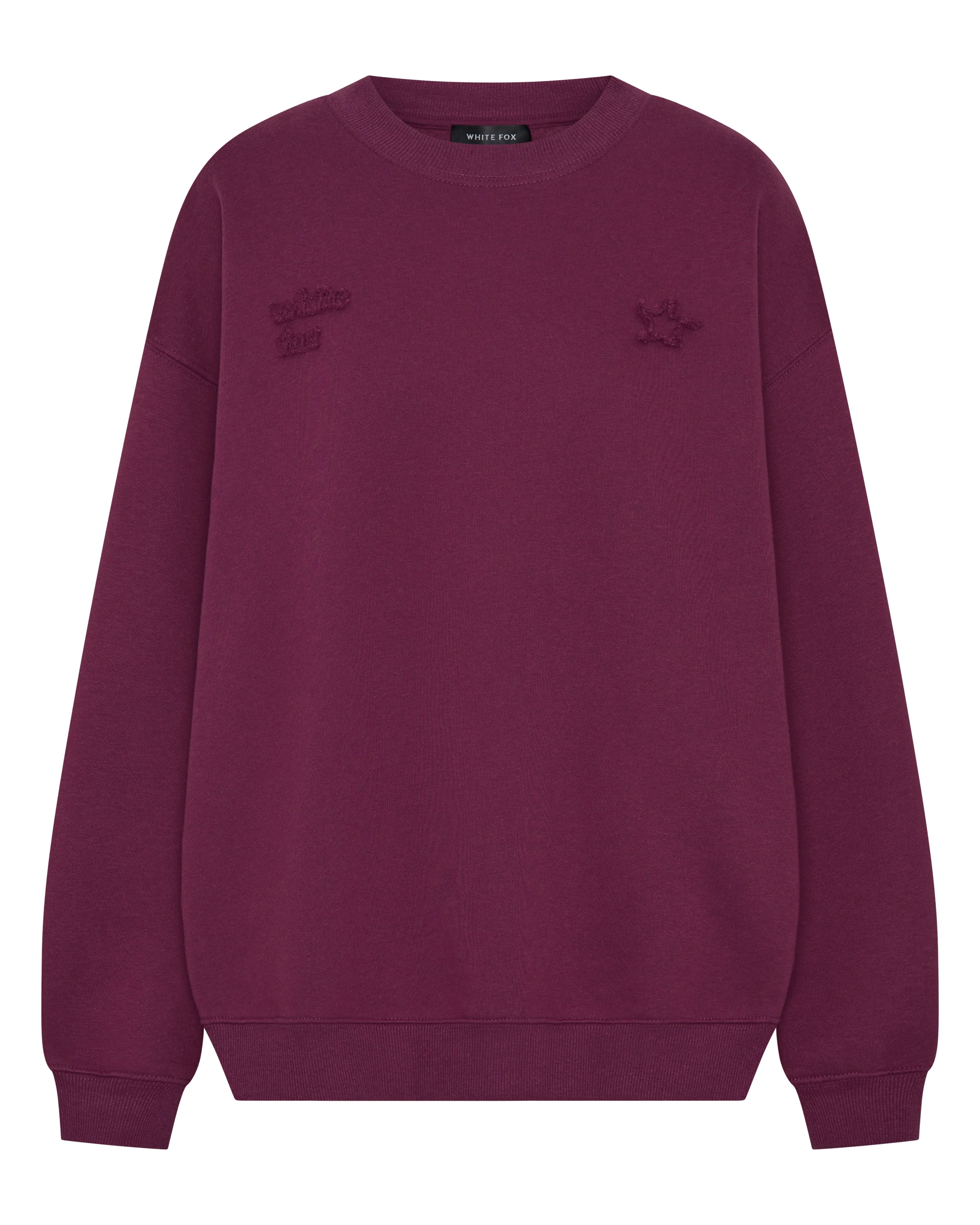 From The Archives Lexi Oversized Sweater Berry