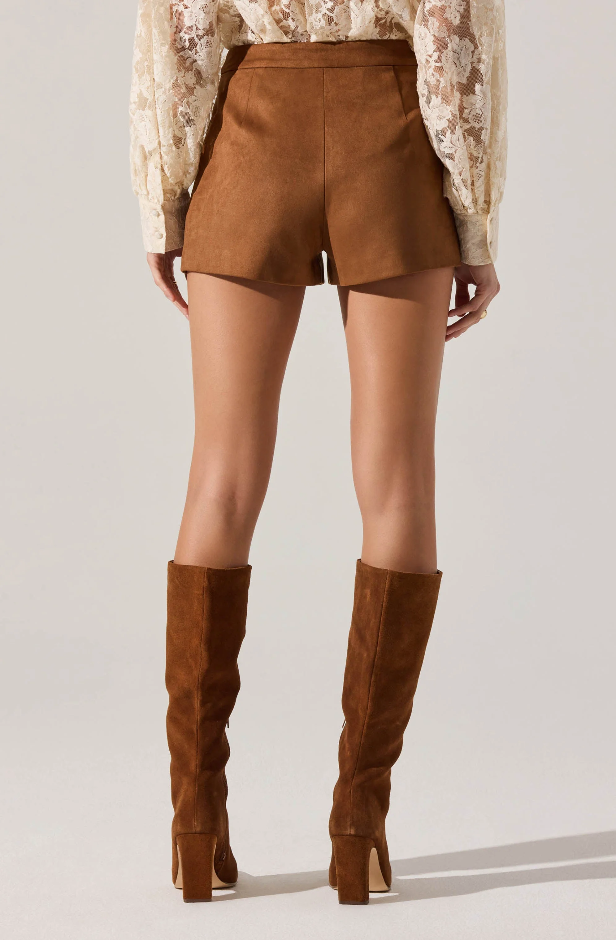 Jude Faux Suede Shorts