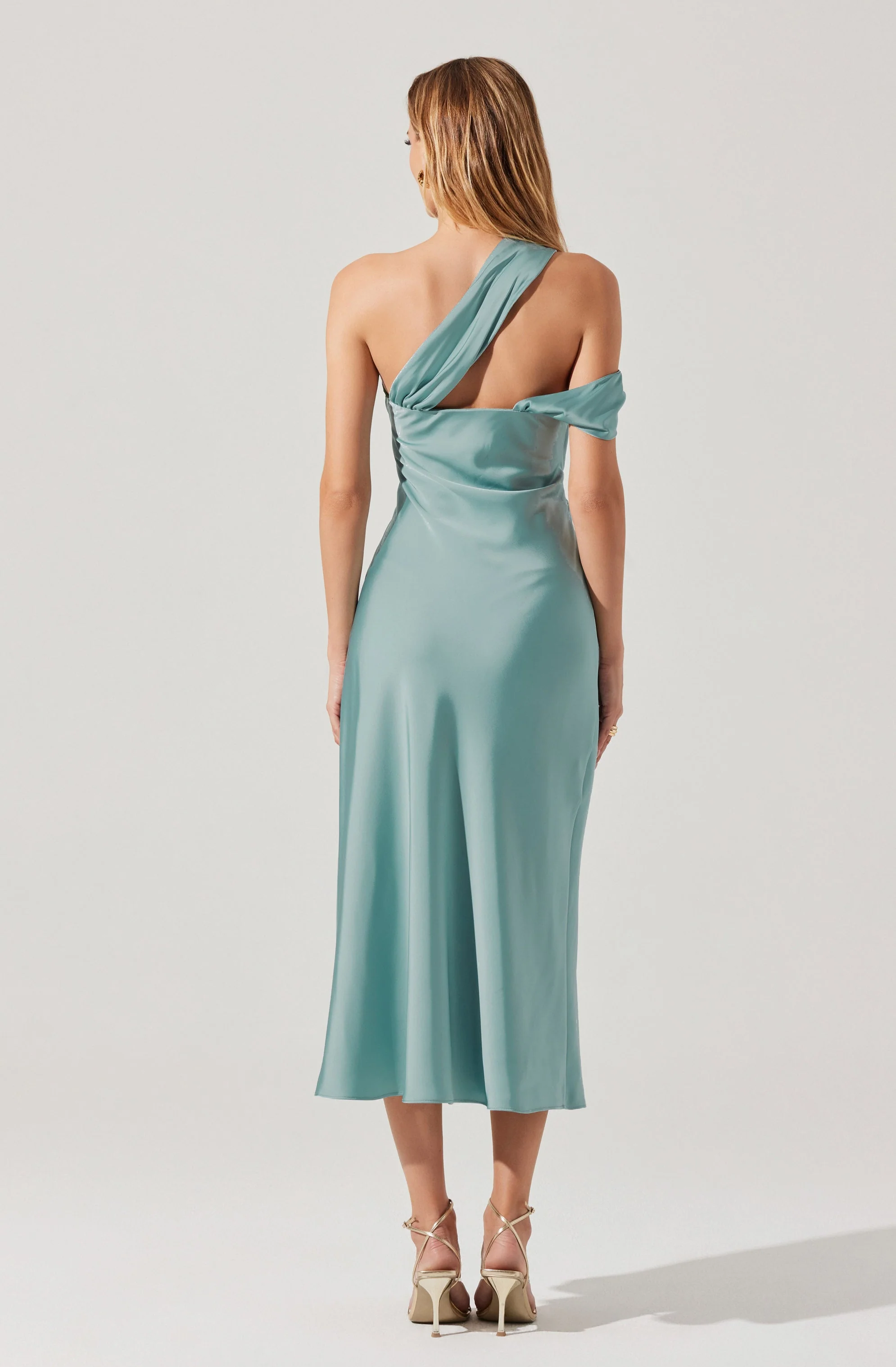 Cersei One Shoulder Midi Dress