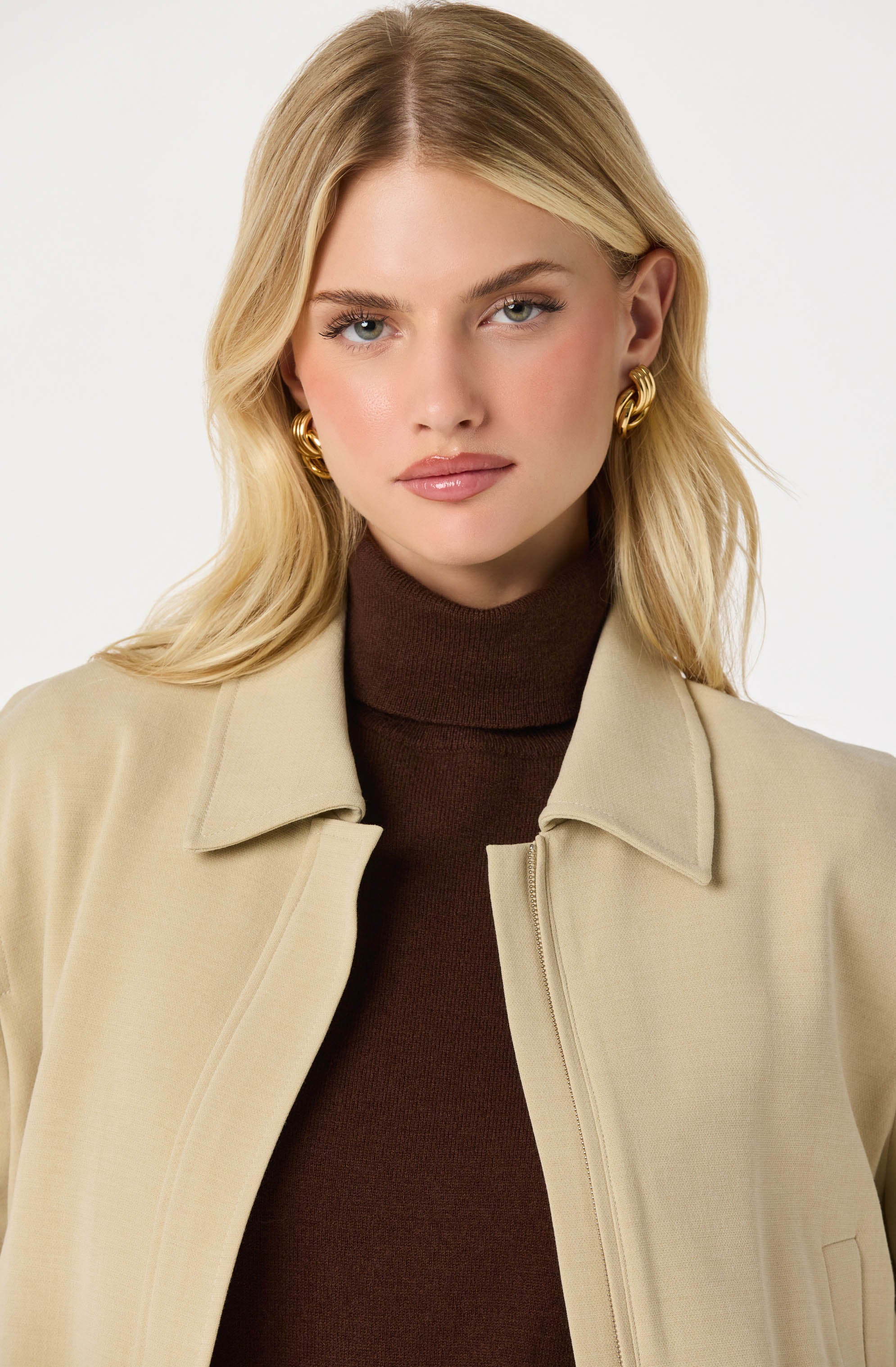 Reid Collared Bomber Jacket