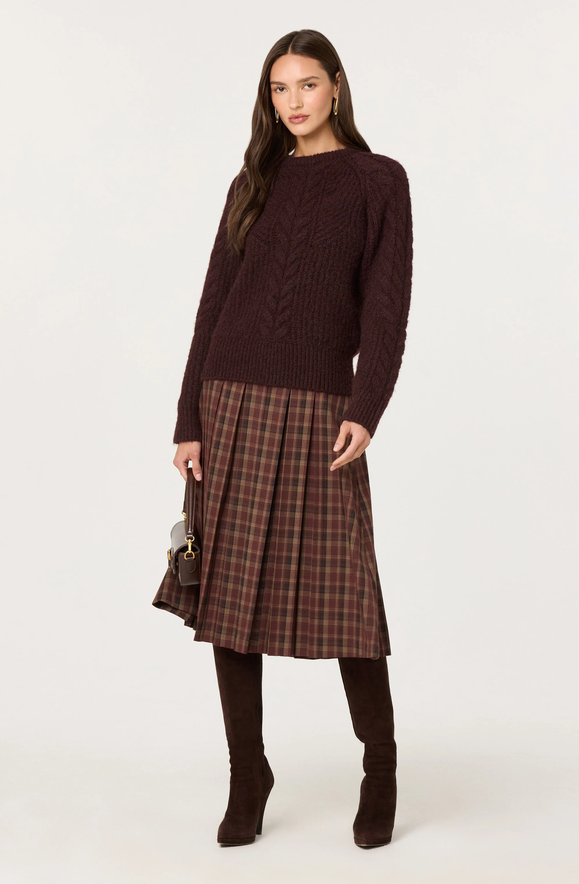 Taran Cable Knit Sweater