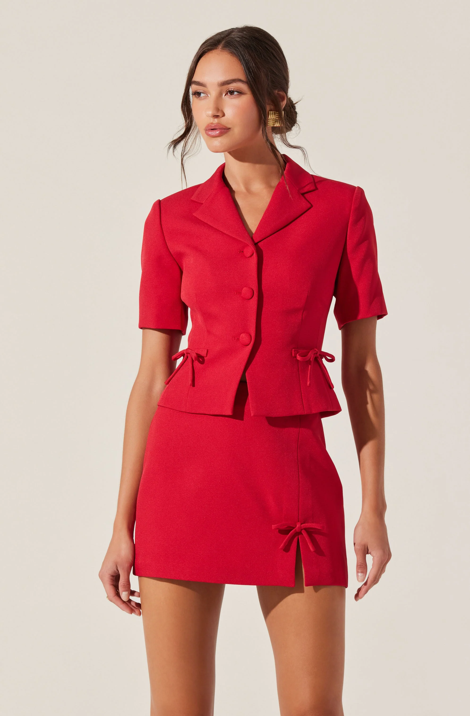 Sophie Bow Embellished Blazer