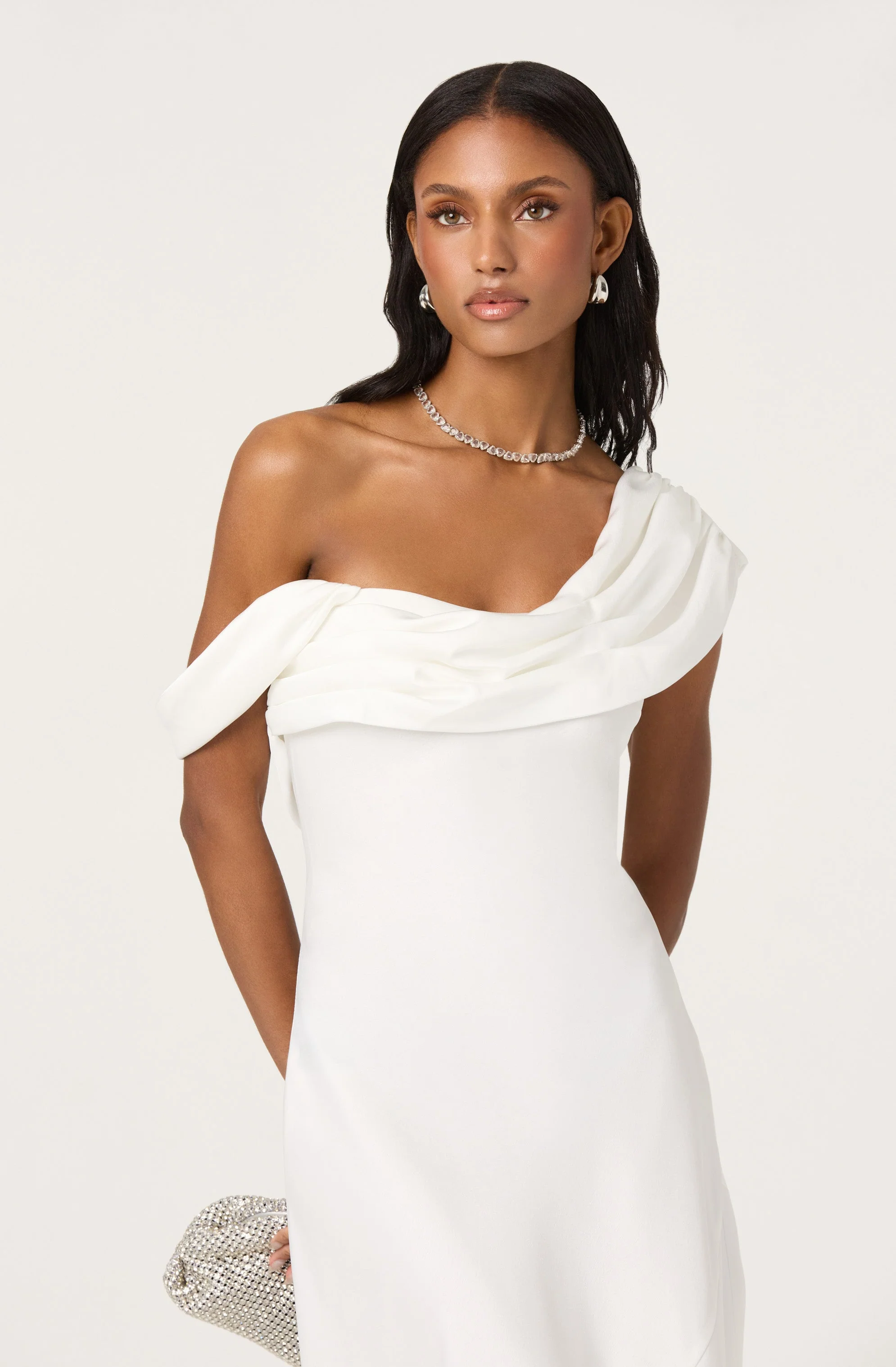 Alyssia One Shoulder Maxi Dress