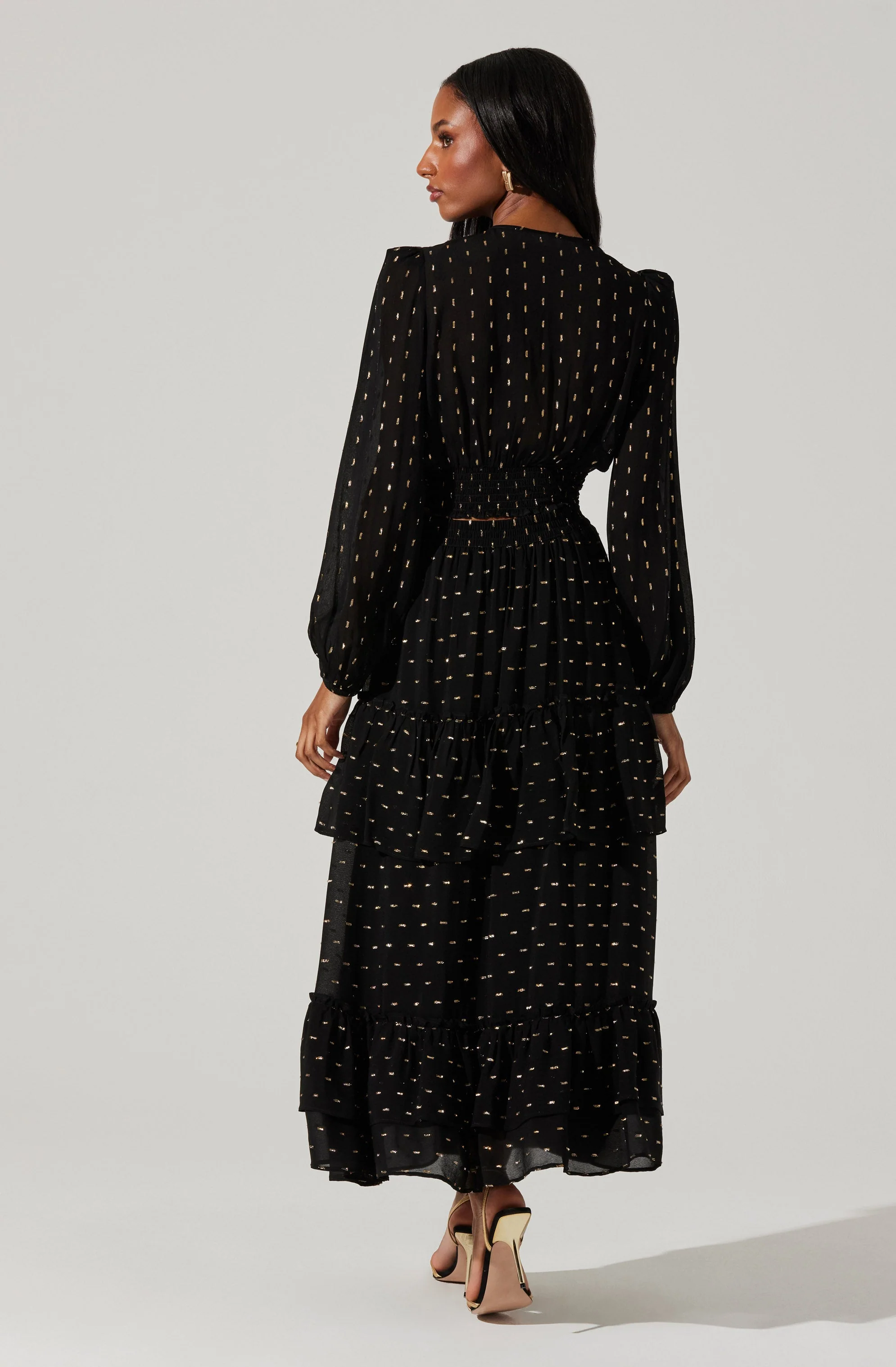 Nix Tiered Maxi Skirt