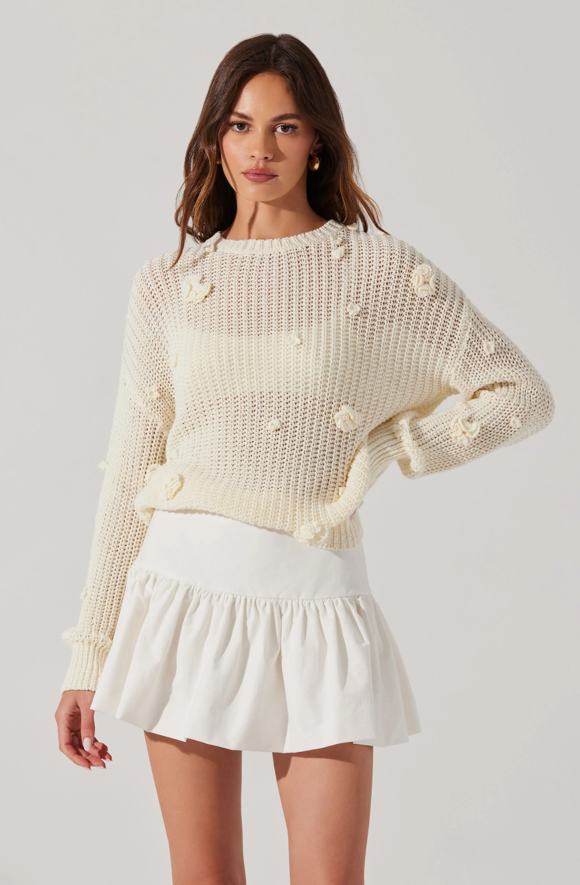 Jenika Drop Waist Mini Skirt