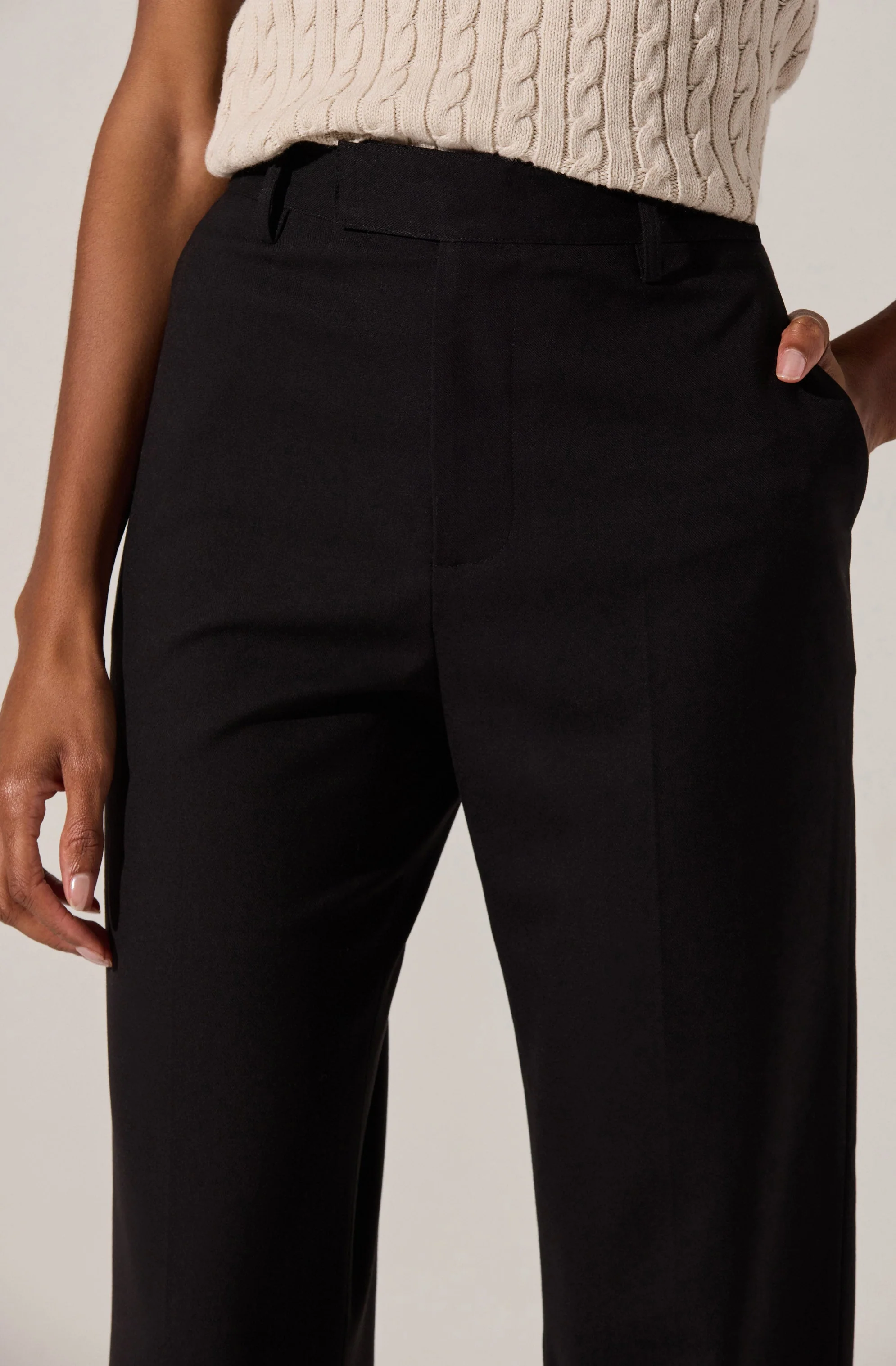 Brooks Pleated Tailored Pants