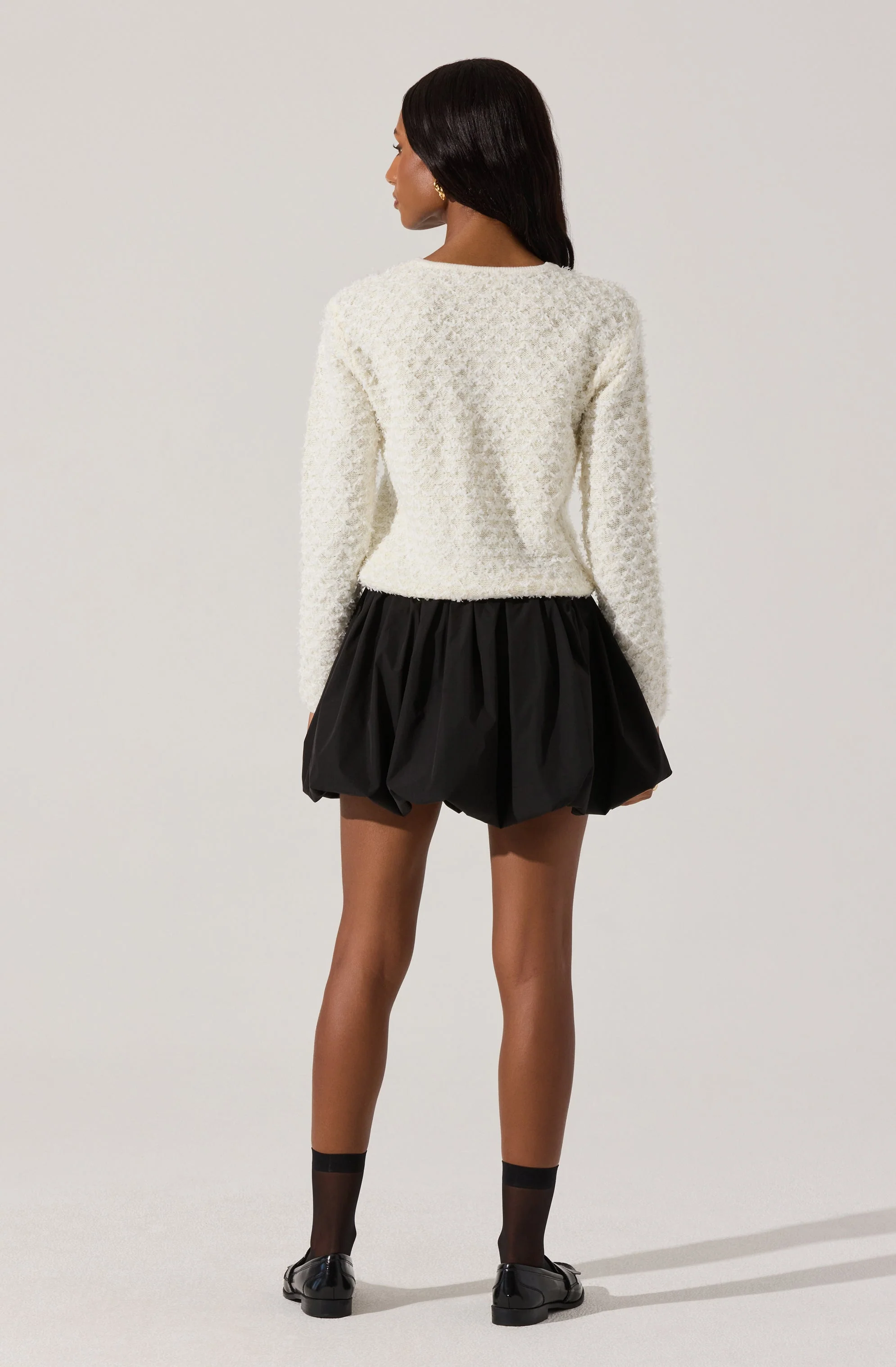 Textured Patch Pocket Cardigan