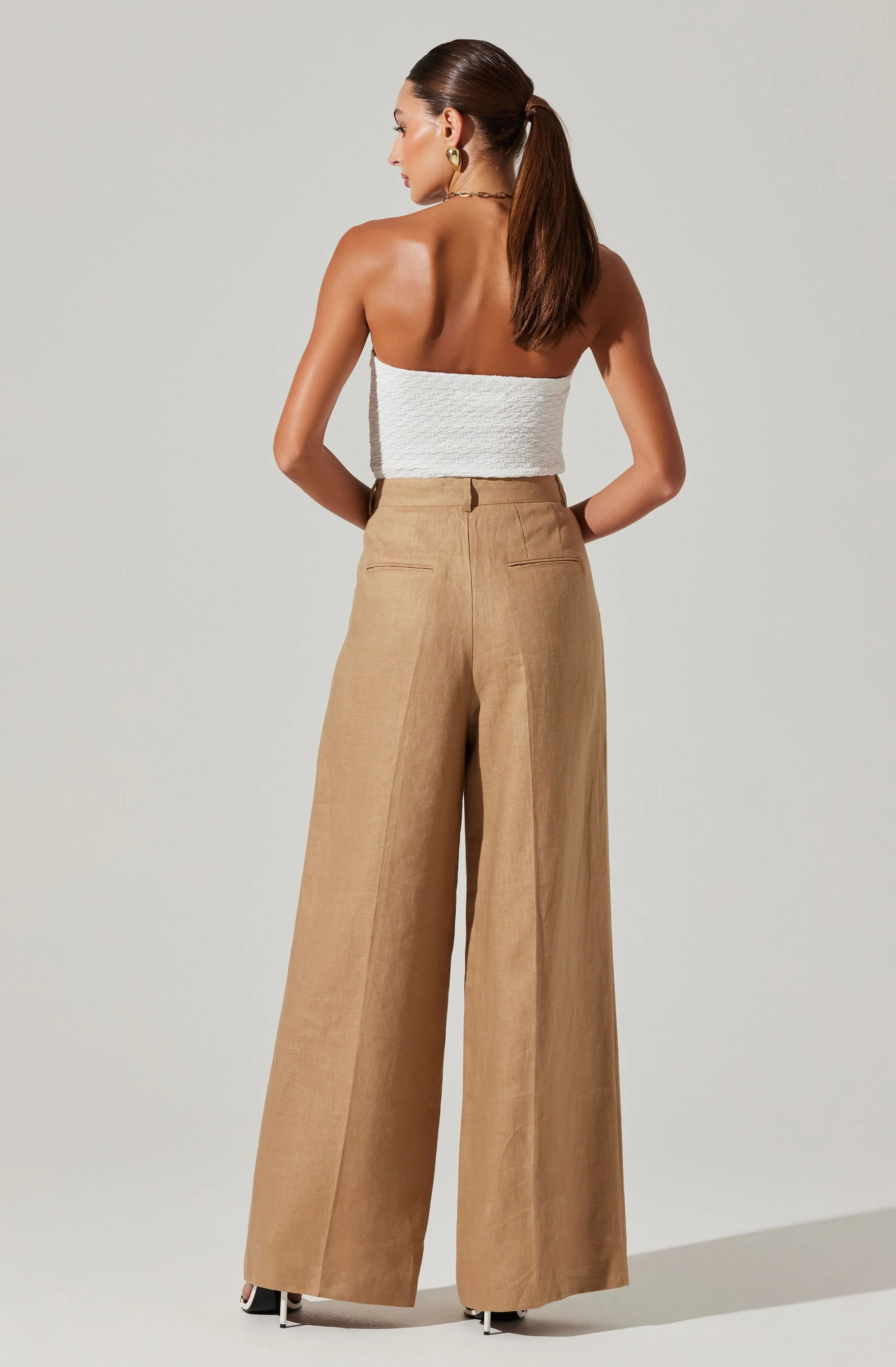 Milani Wide Leg Trouser Pants