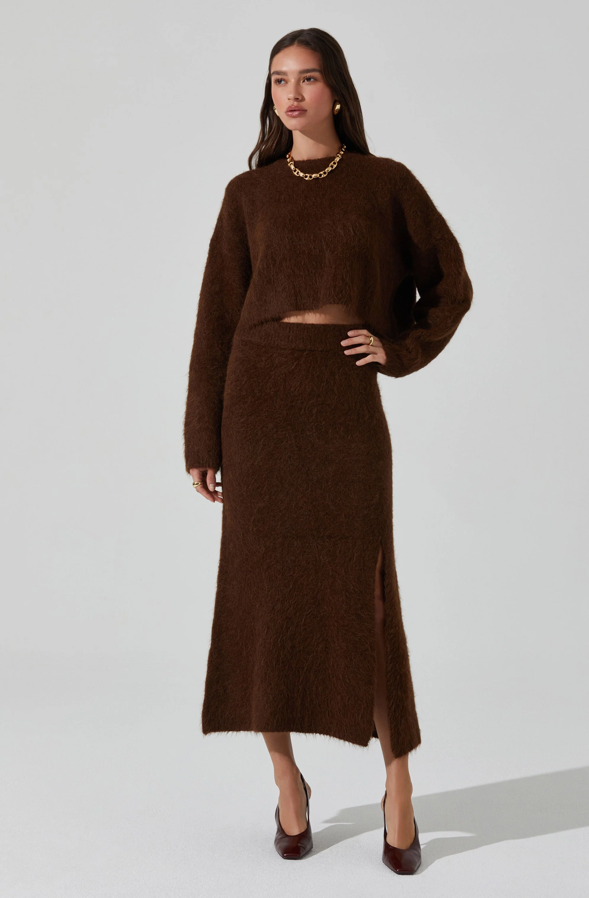 Clarissa Brushed Wool Sweater