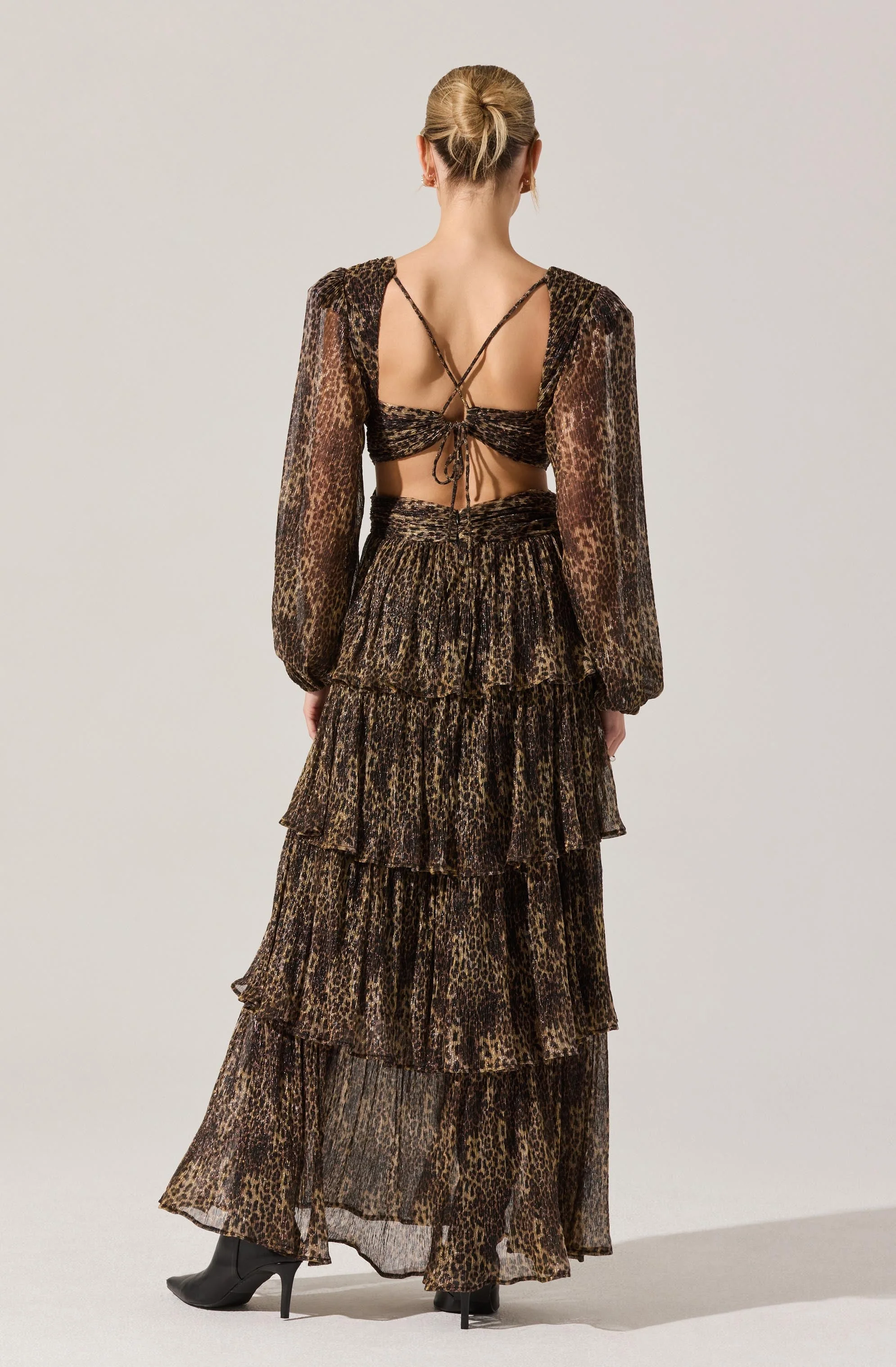 Anora Floral Tiered Maxi Dress