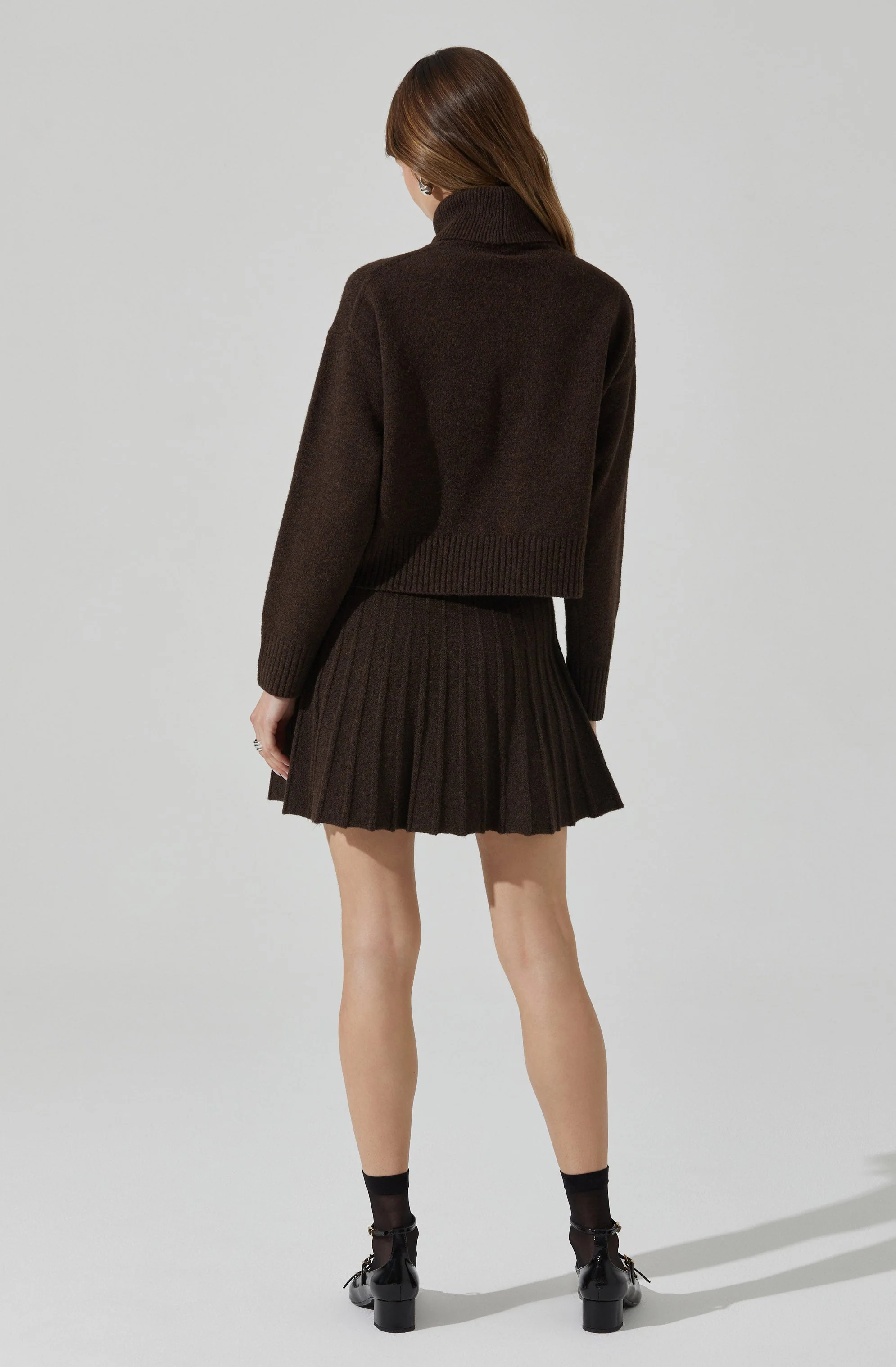Marceline Pleated Mini Skirt
