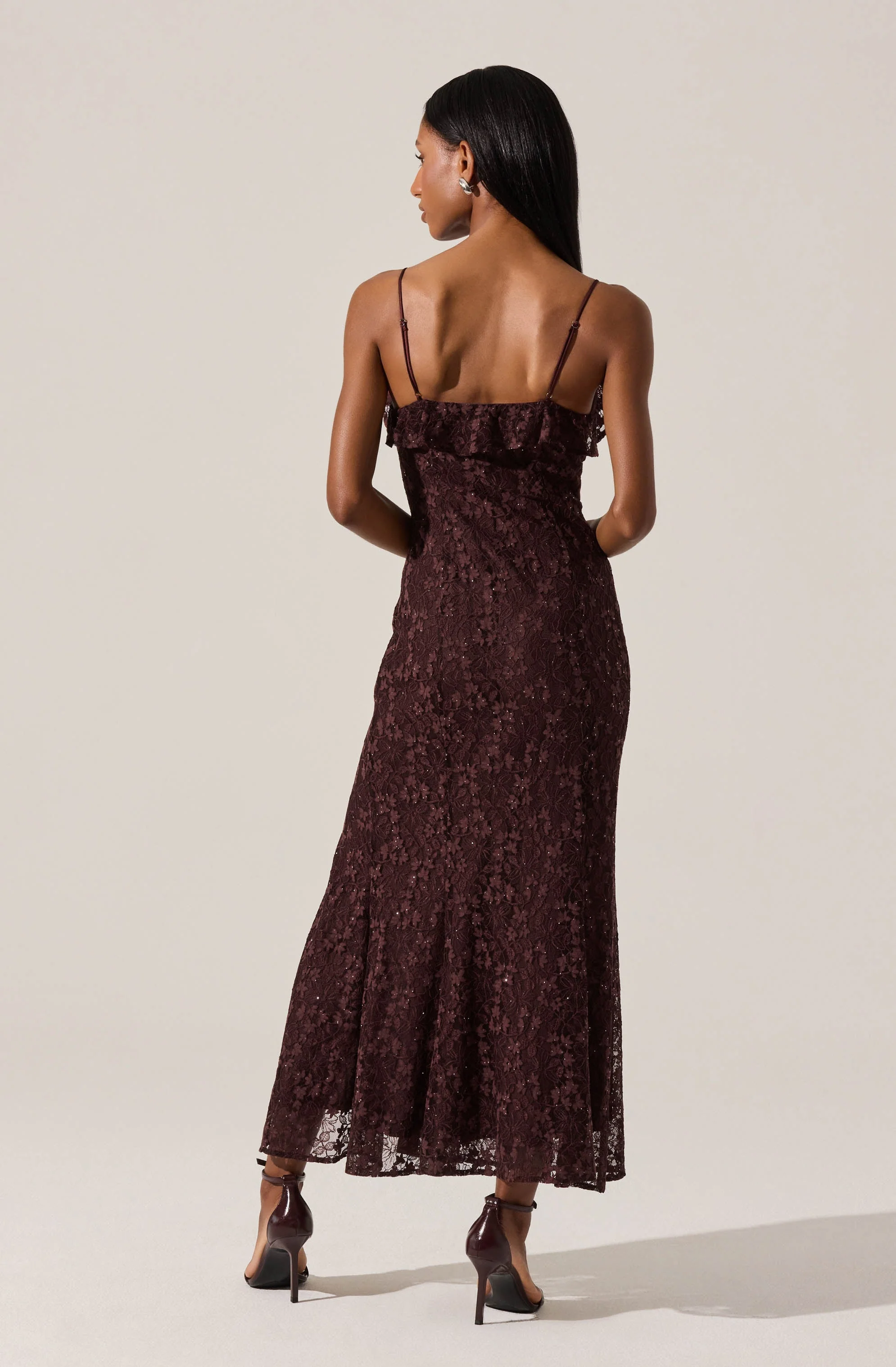 Leonie Floral Lace Maxi Dress