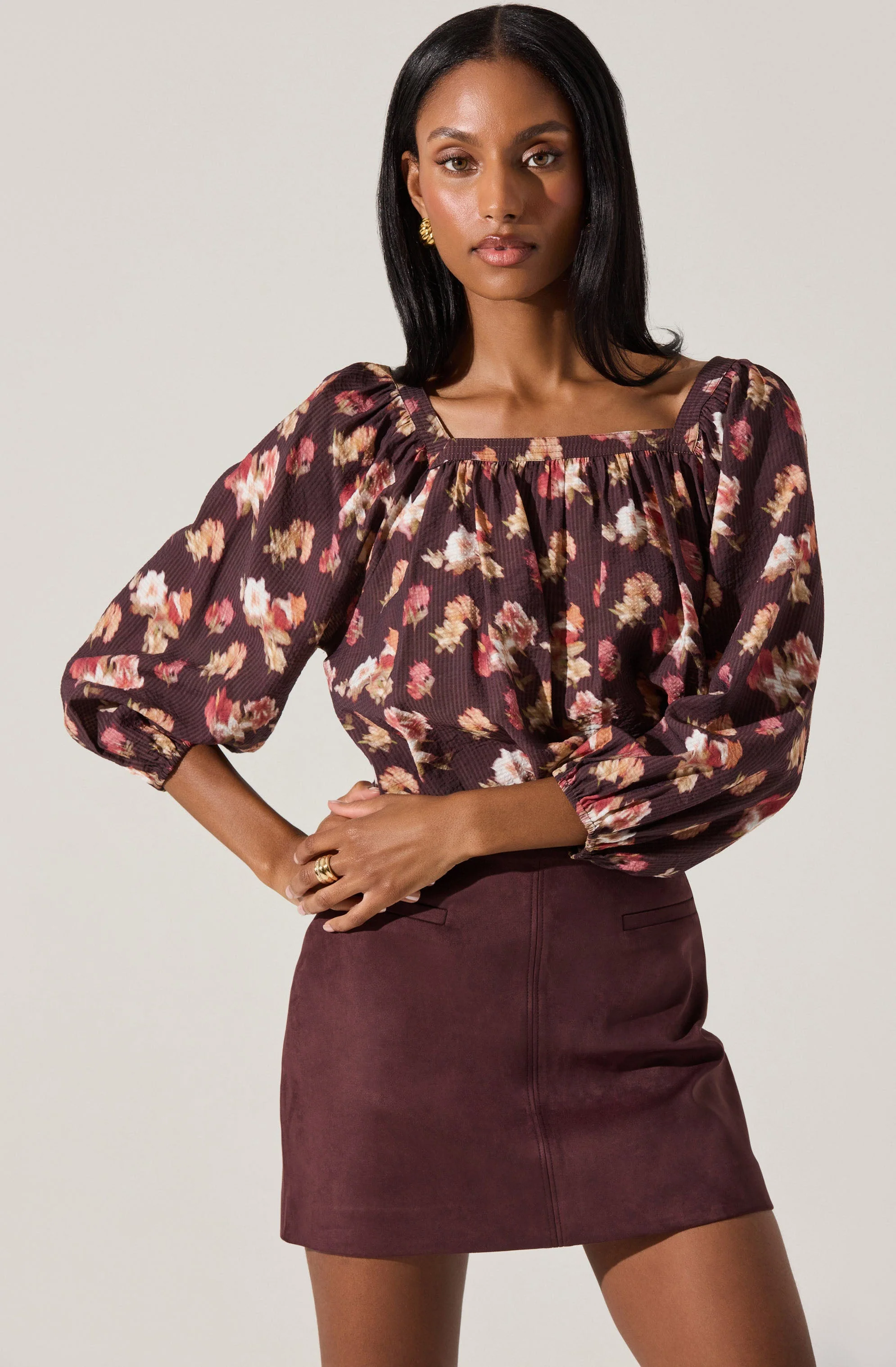 Dejah Floral Crop Top