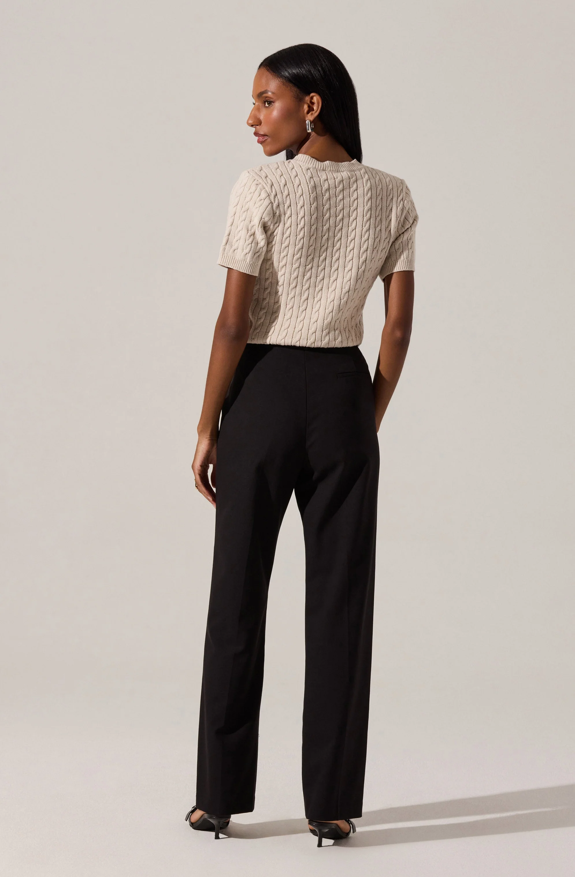 Brooks Pleated Tailored Pants