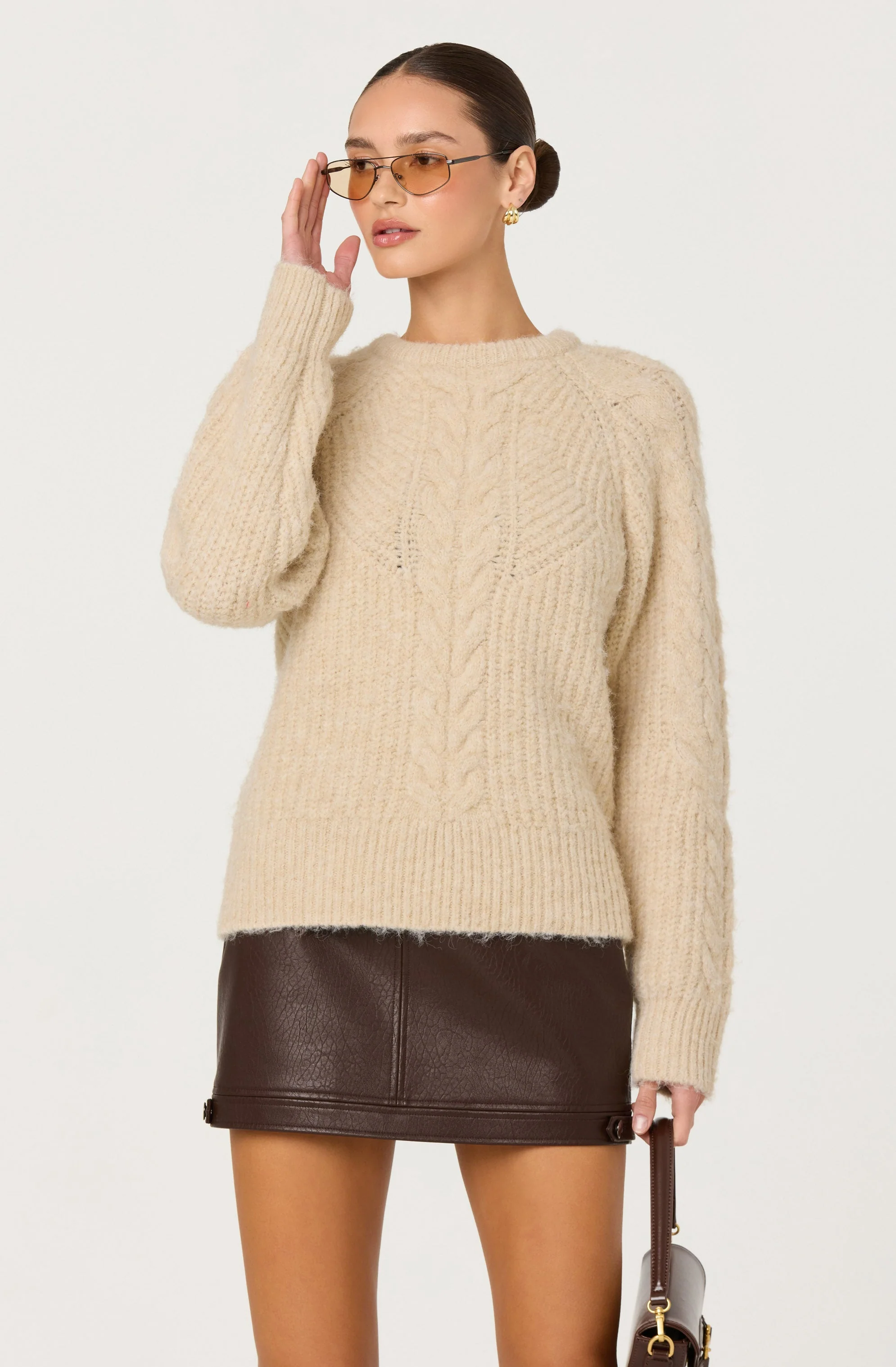 Taran Cable Knit Sweater