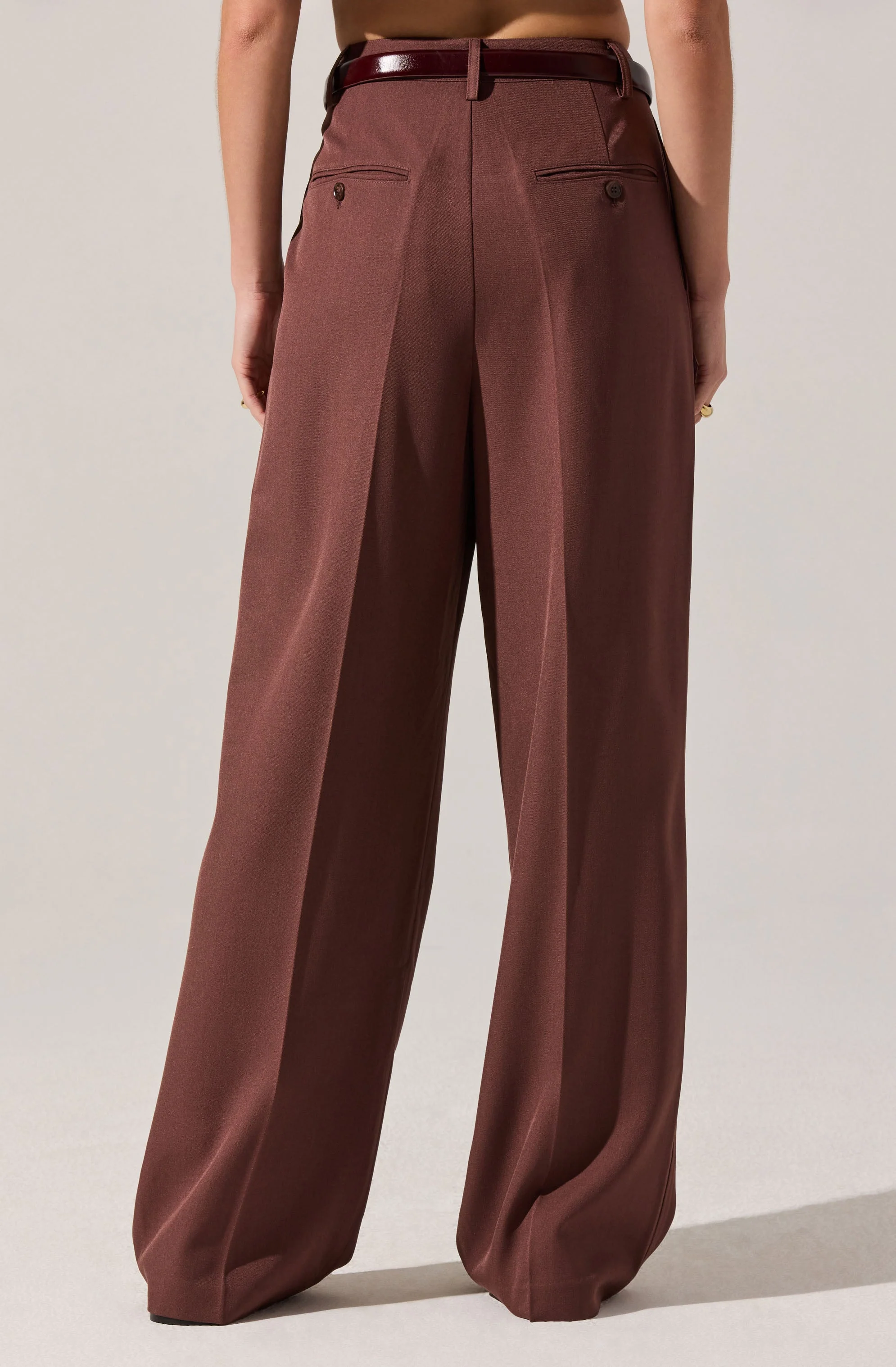Faria Pleated Tailored Pants