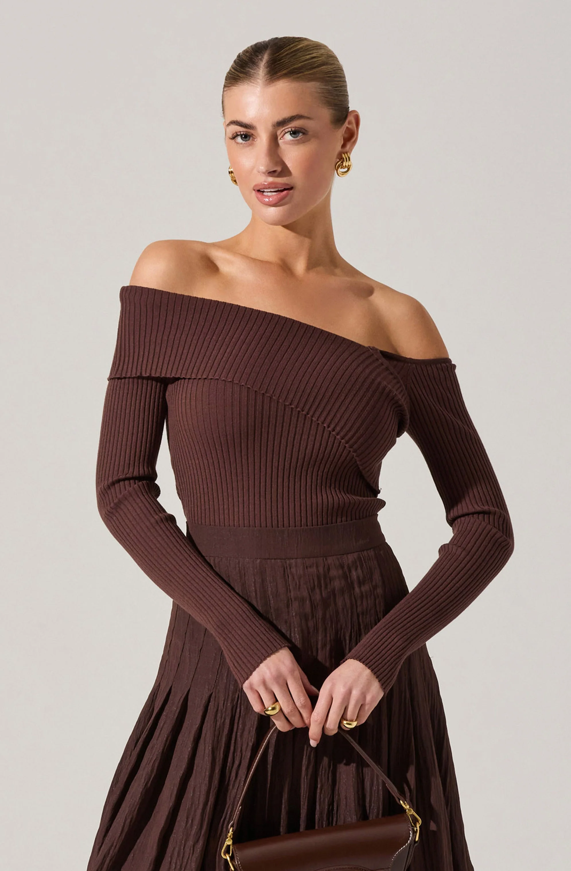 Daniella Off Shoulder Sweater